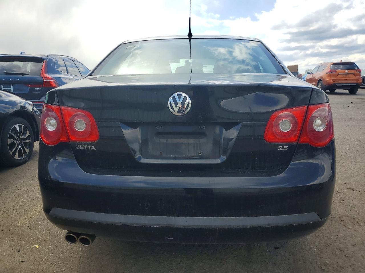 2007 Volkswagen Jetta Wolfsburg Black vin: 3VWEG71KX7M157307
