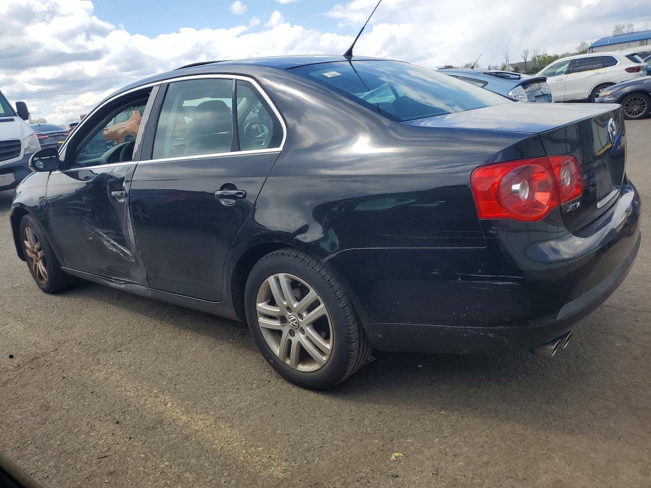 2007 Volkswagen Jetta Wolfsburg Black vin: 3VWEG71KX7M157307