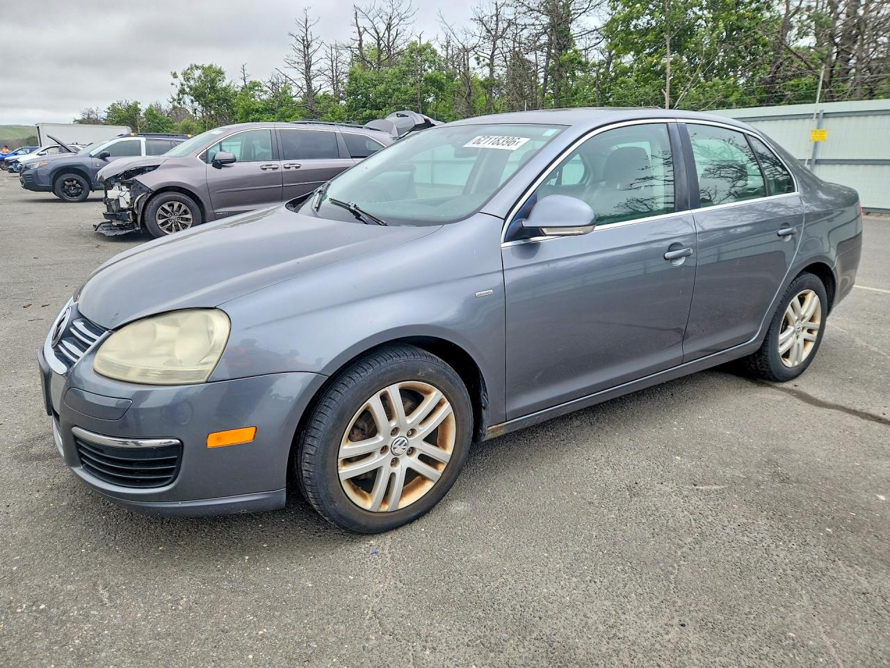 2007 Volkswagen Jetta Wolfsburg Серебряный vin: 3VWEG71KX7M181784
