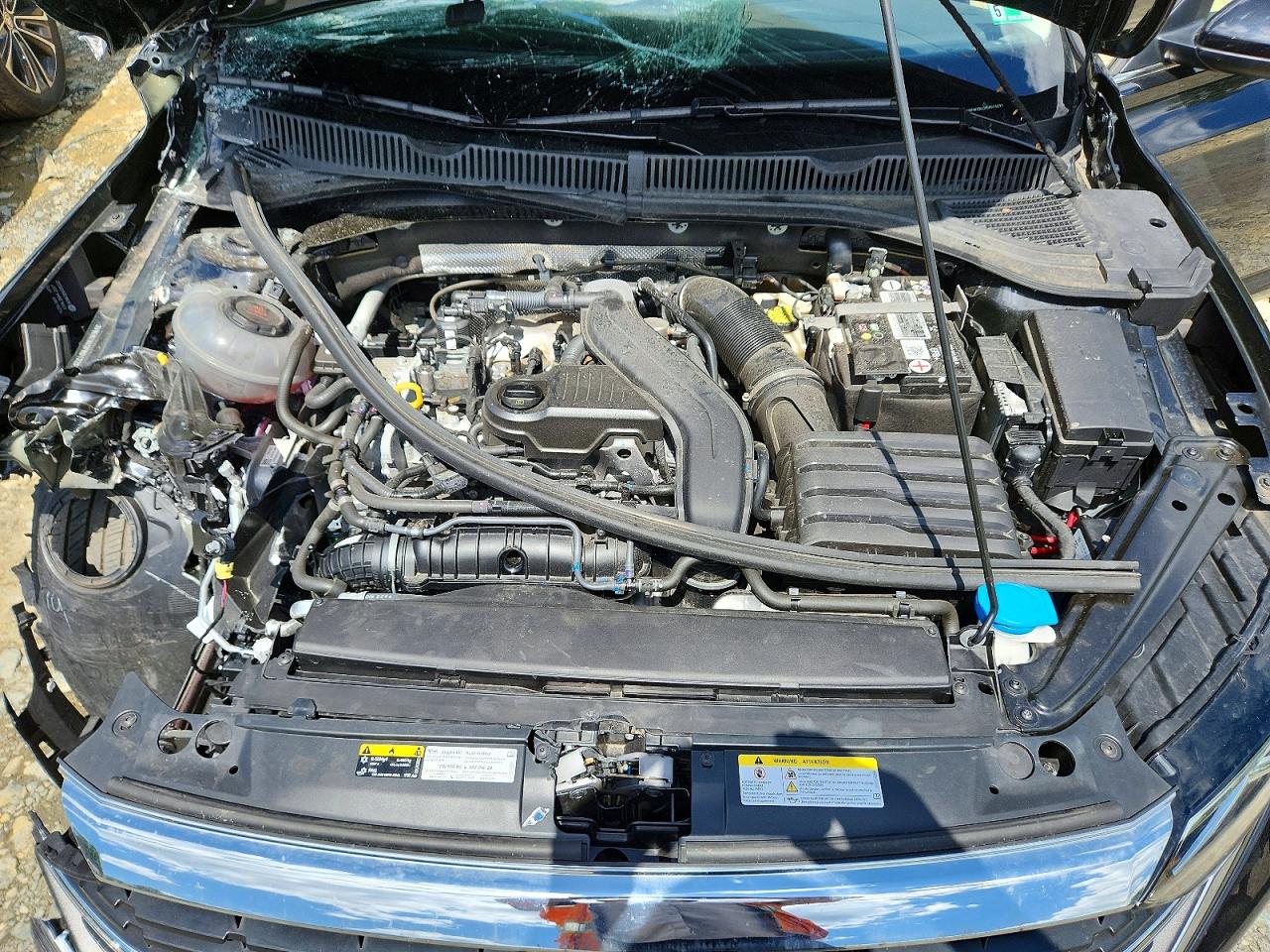 2023 Volkswagen Jetta Se Черный vin: 3VWEM7BU2PM013291