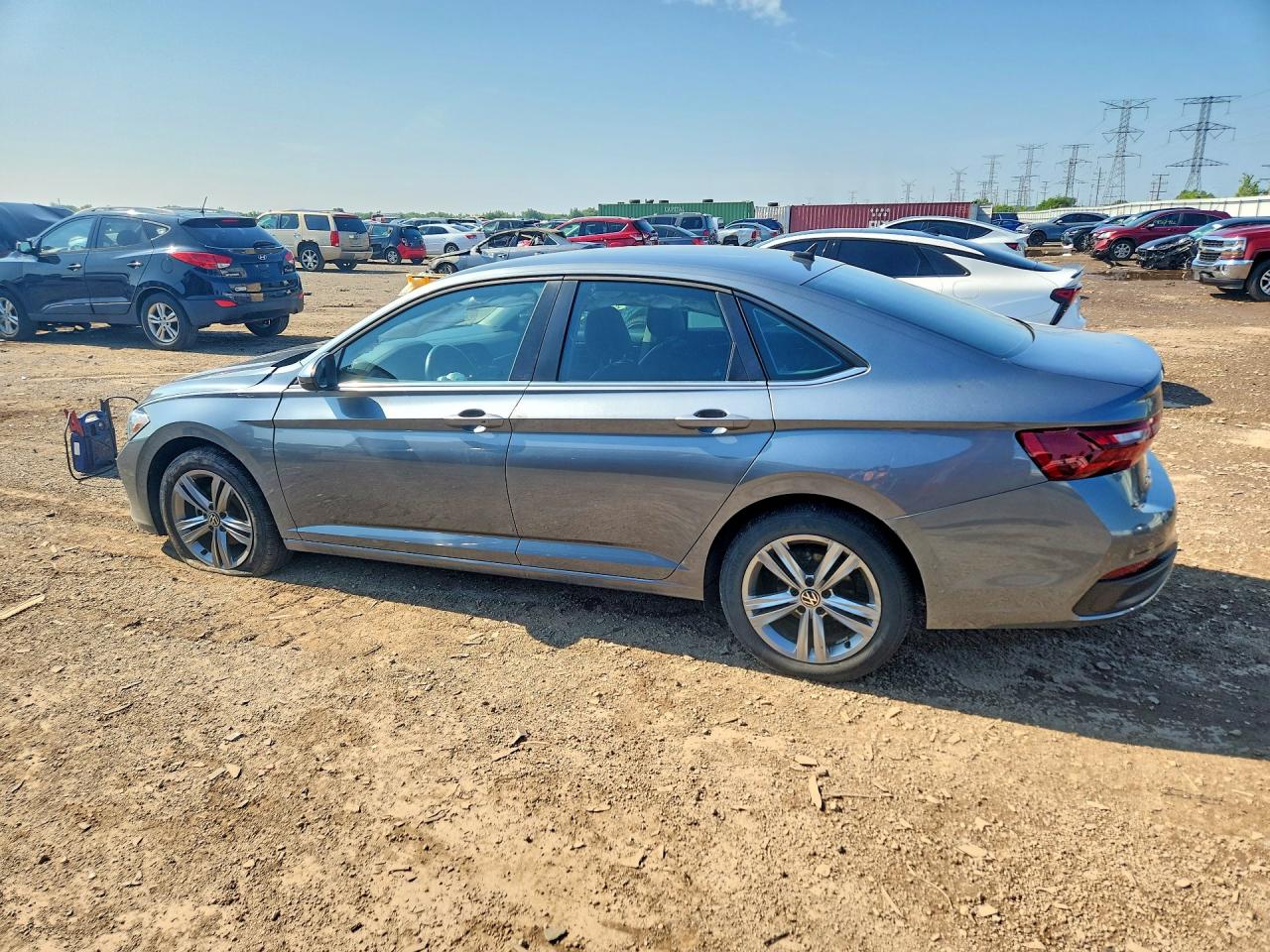 2022 Volkswagen Jetta Se Gray vin: 3VWEM7BU6NM003313