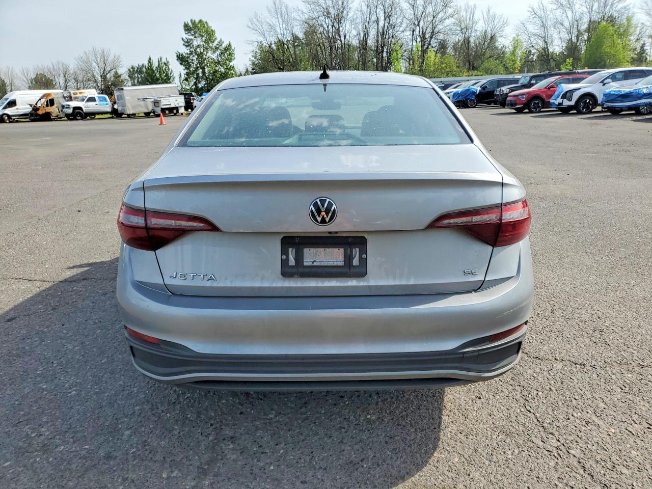 2022 Volkswagen Jetta Se Silver vin: 3VWEM7BU8NM005256