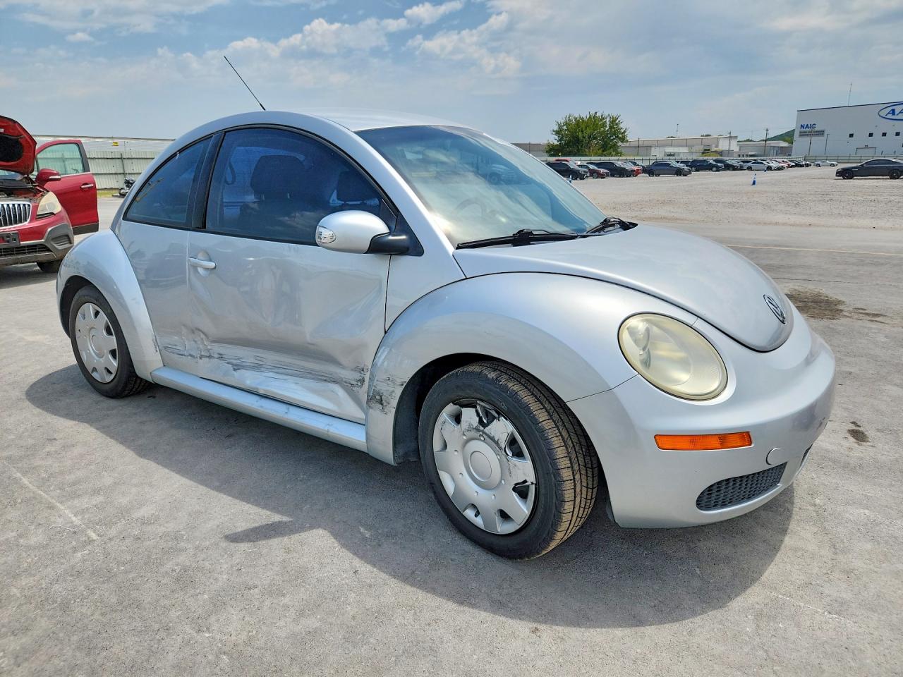 2007 Volkswagen New Beetle 2.5l Серебряный vin: 3VWEW31C27M519943