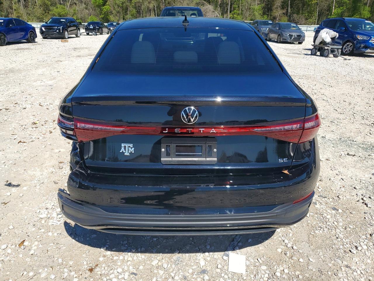 2025 Volkswagen Jetta Se Черный vin: 3VWEX7BU0SM052591