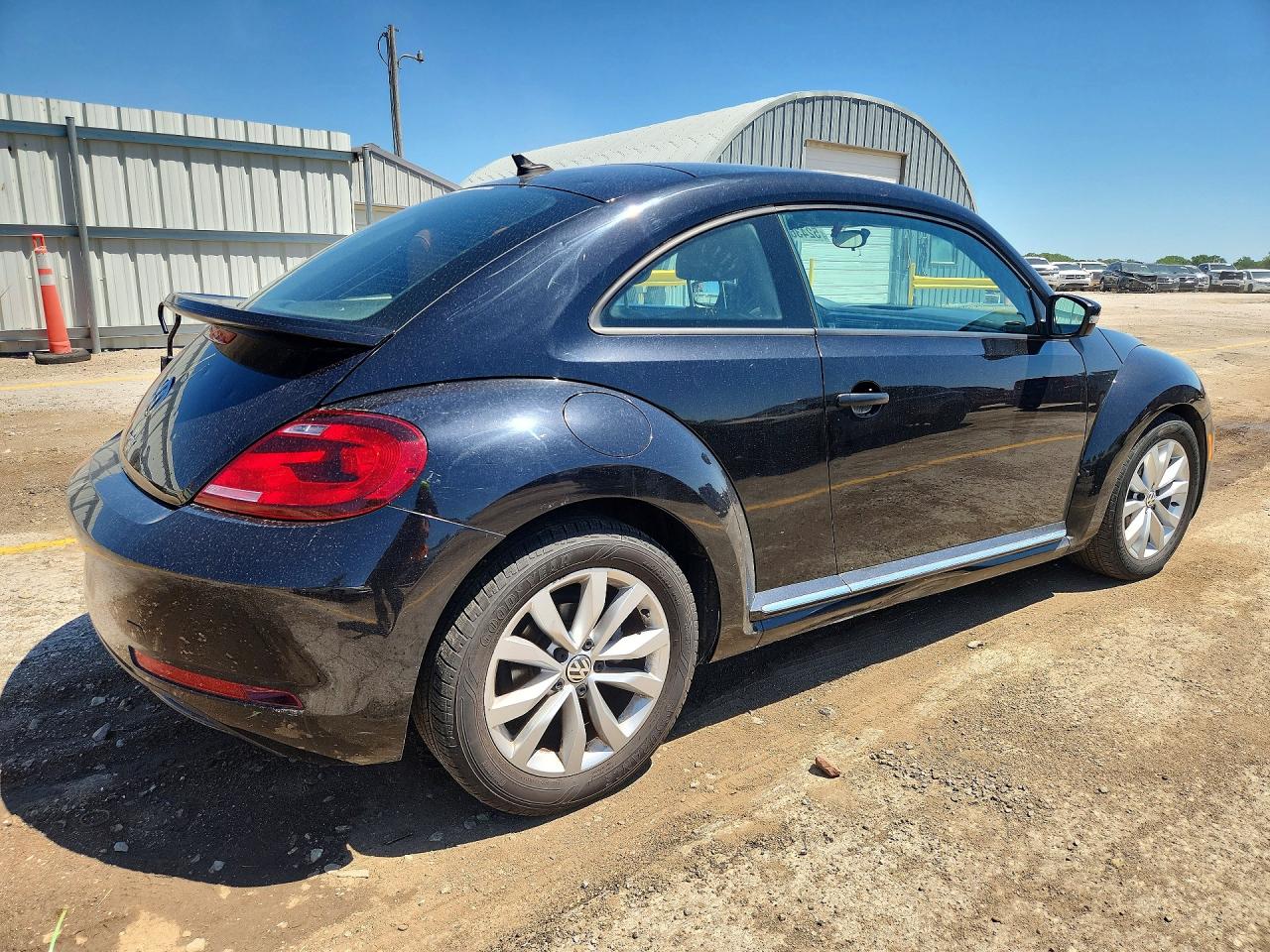 2017 Volkswagen Beetle Black vin: 3VWF17AT2HM629726