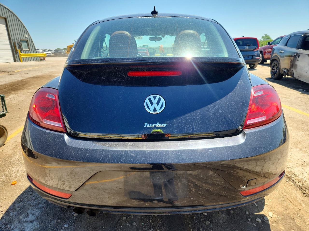 2017 Volkswagen Beetle Black vin: 3VWF17AT2HM629726