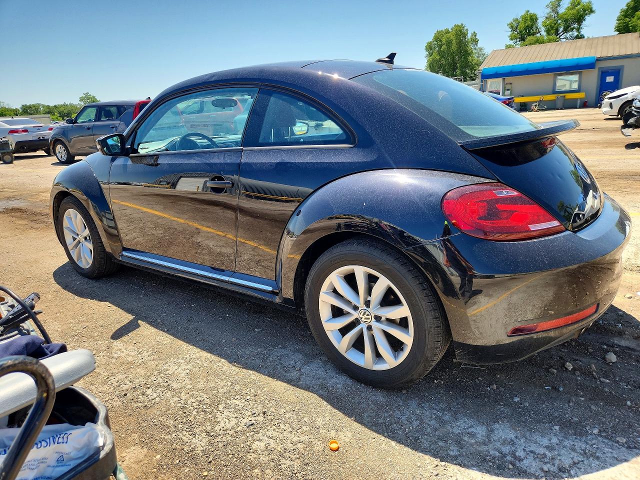 2017 Volkswagen Beetle Black vin: 3VWF17AT2HM629726
