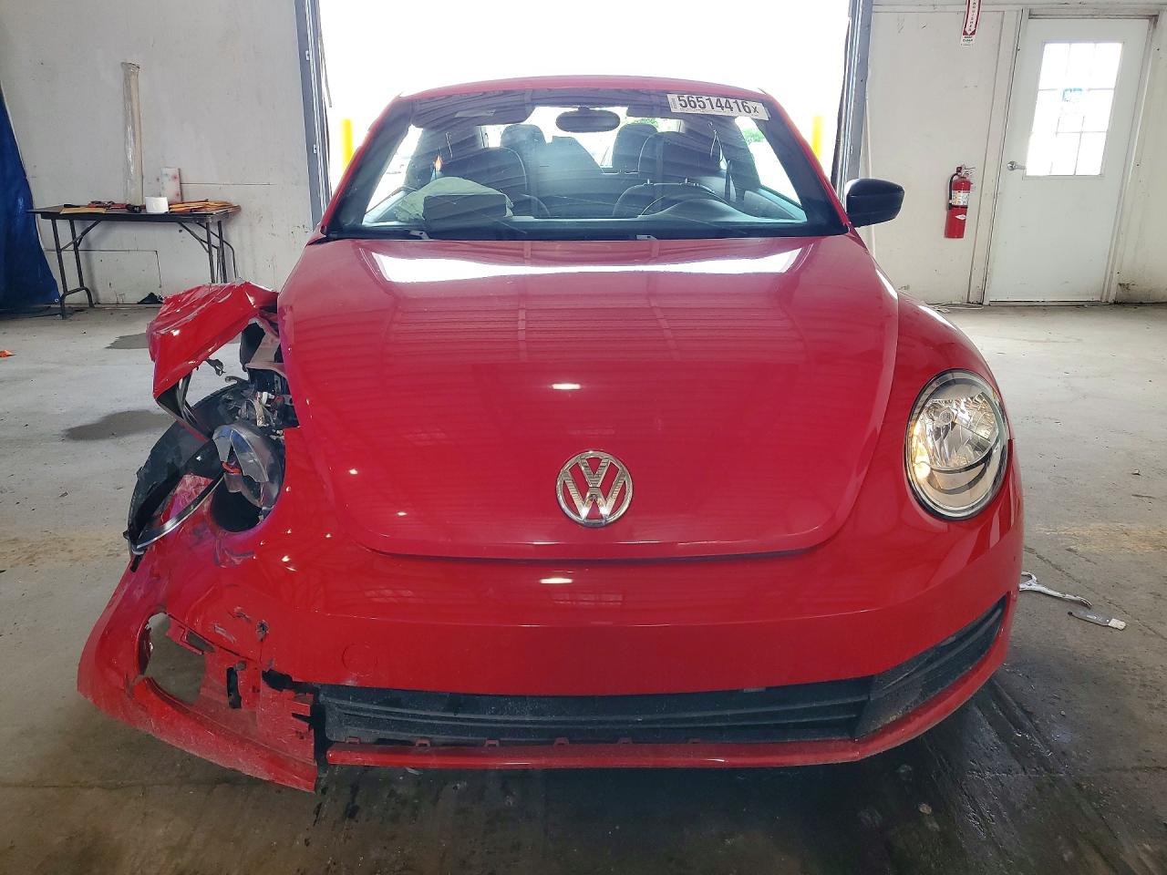 2014 Volkswagen Beetle Red vin: 3VWF17AT3EM640973