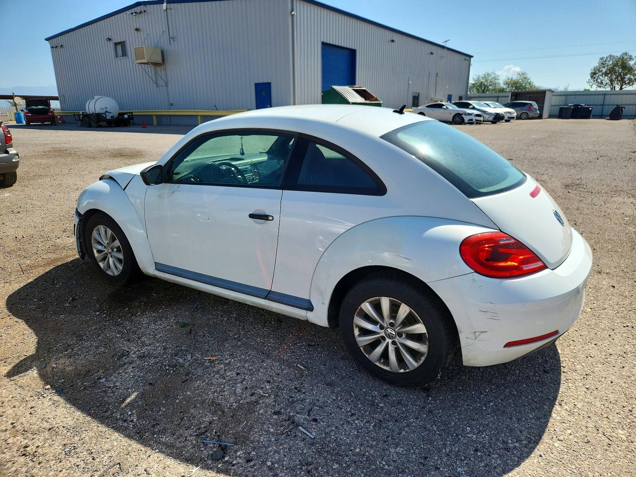 2014 Volkswagen Beetle Белый vin: 3VWF17AT6EM642779