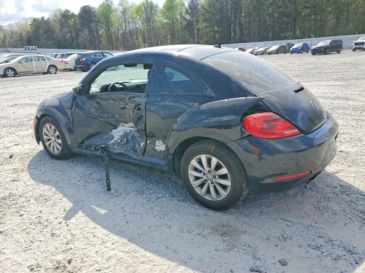 2014 Volkswagen Beetle Black vin: 3VWF17AT7EM643620