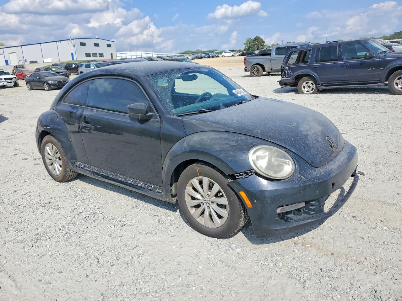 2014 Volkswagen Beetle Black vin: 3VWF17AT7EM643620