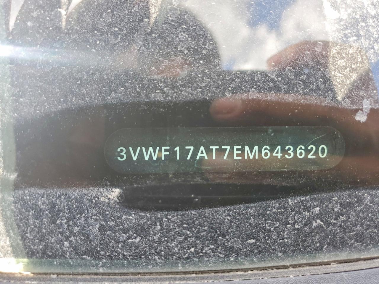 2014 Volkswagen Beetle Black vin: 3VWF17AT7EM643620
