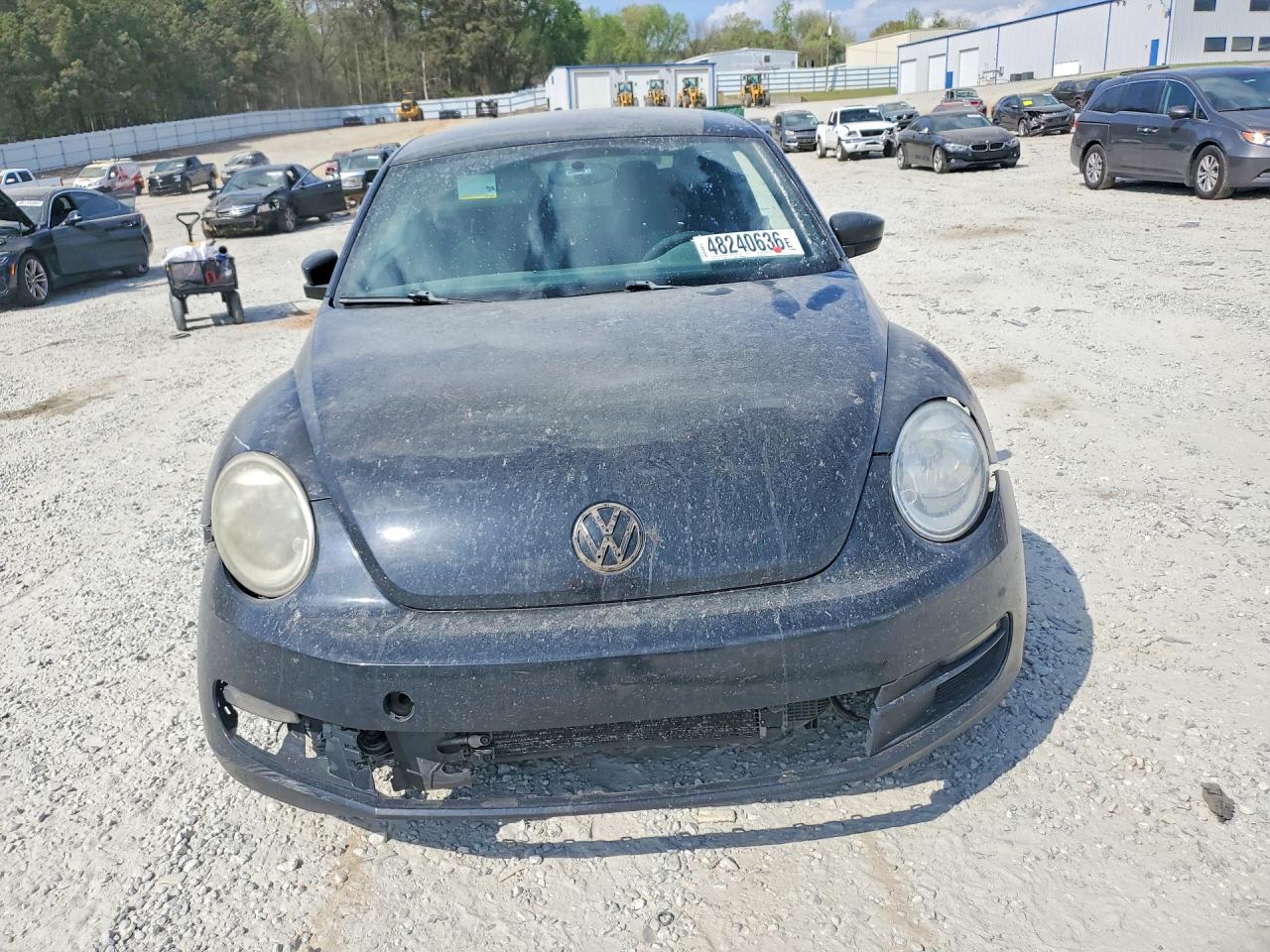 2014 Volkswagen Beetle Black vin: 3VWF17AT7EM643620