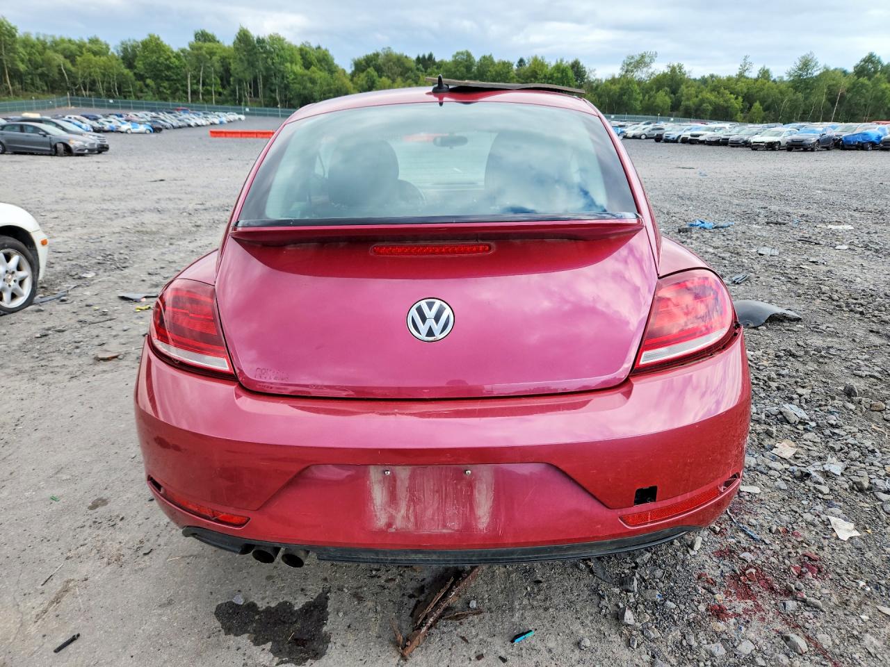 2017 Volkswagen Beetle 1.8t Pink vin: 3VWF17AT7HM604434