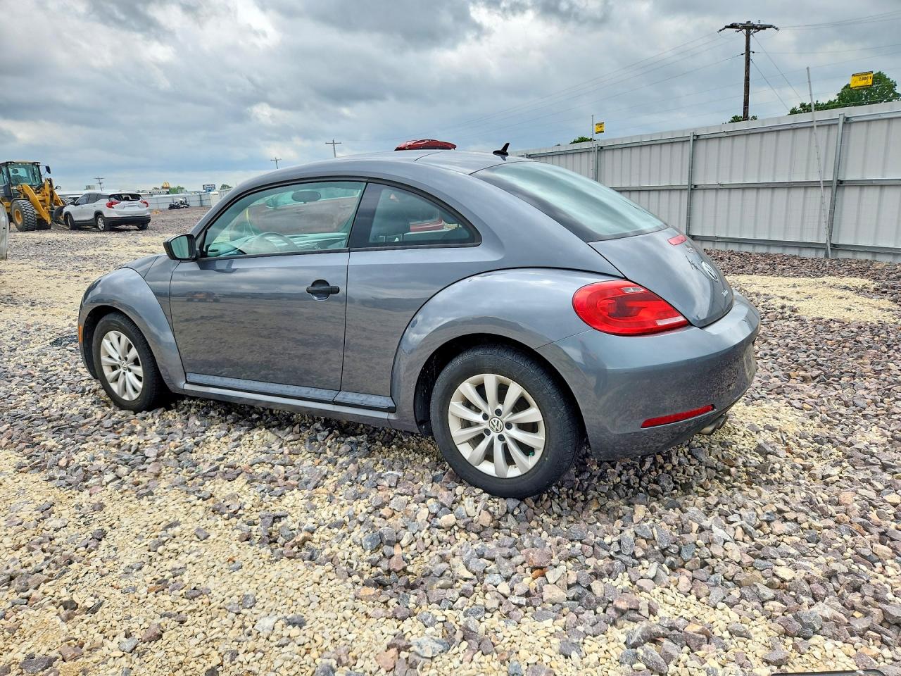 2016 Volkswagen Beetle 1.8t Gray vin: 3VWF17AT8GM607986