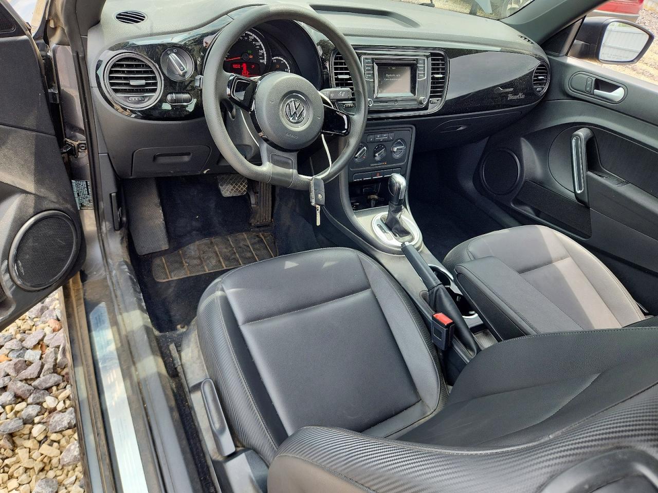 2016 Volkswagen Beetle 1.8t Gray vin: 3VWF17AT8GM607986