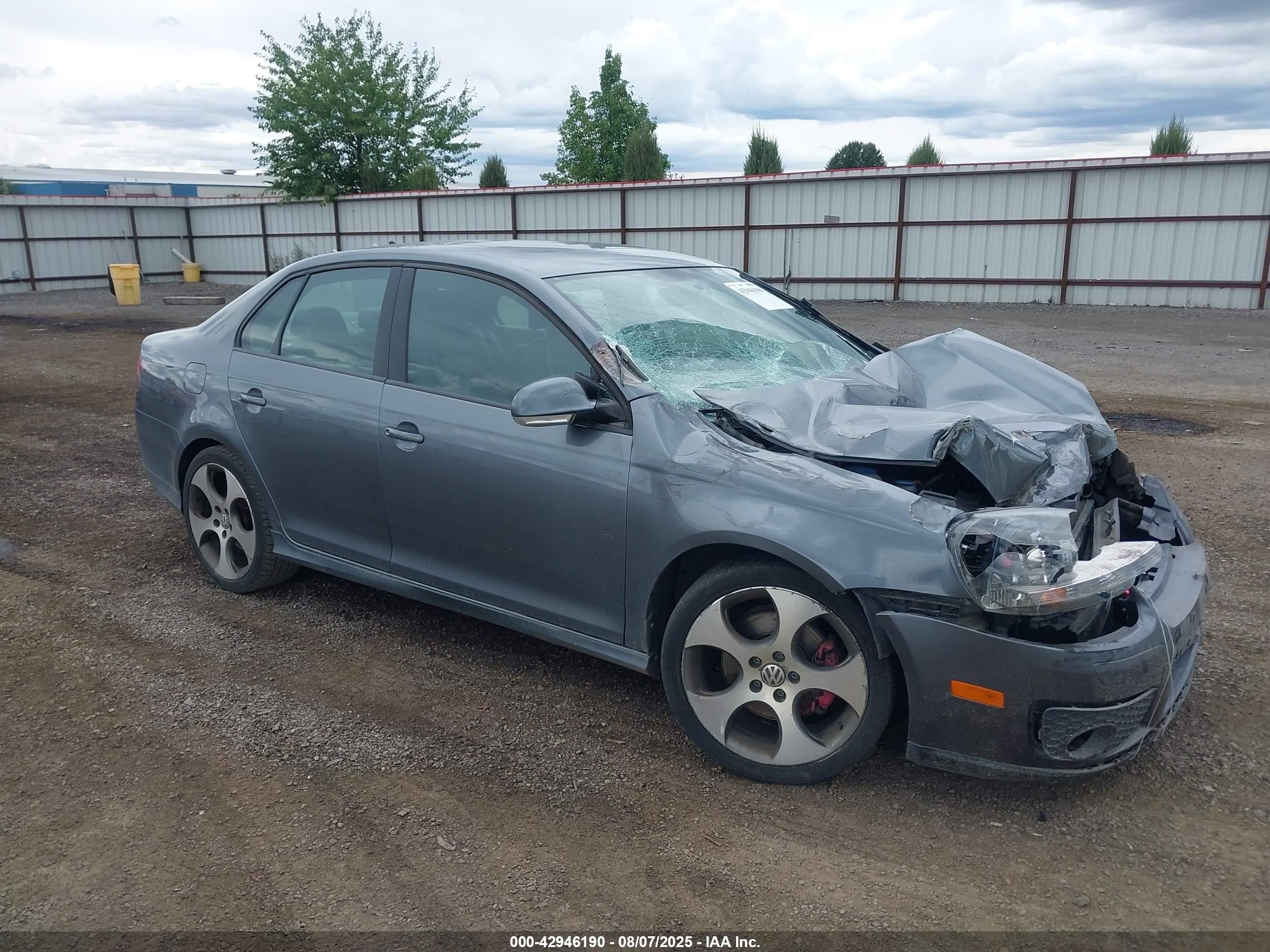 2009 Volkswagen Gli   Gray vin: 3VWFA71K29M131499