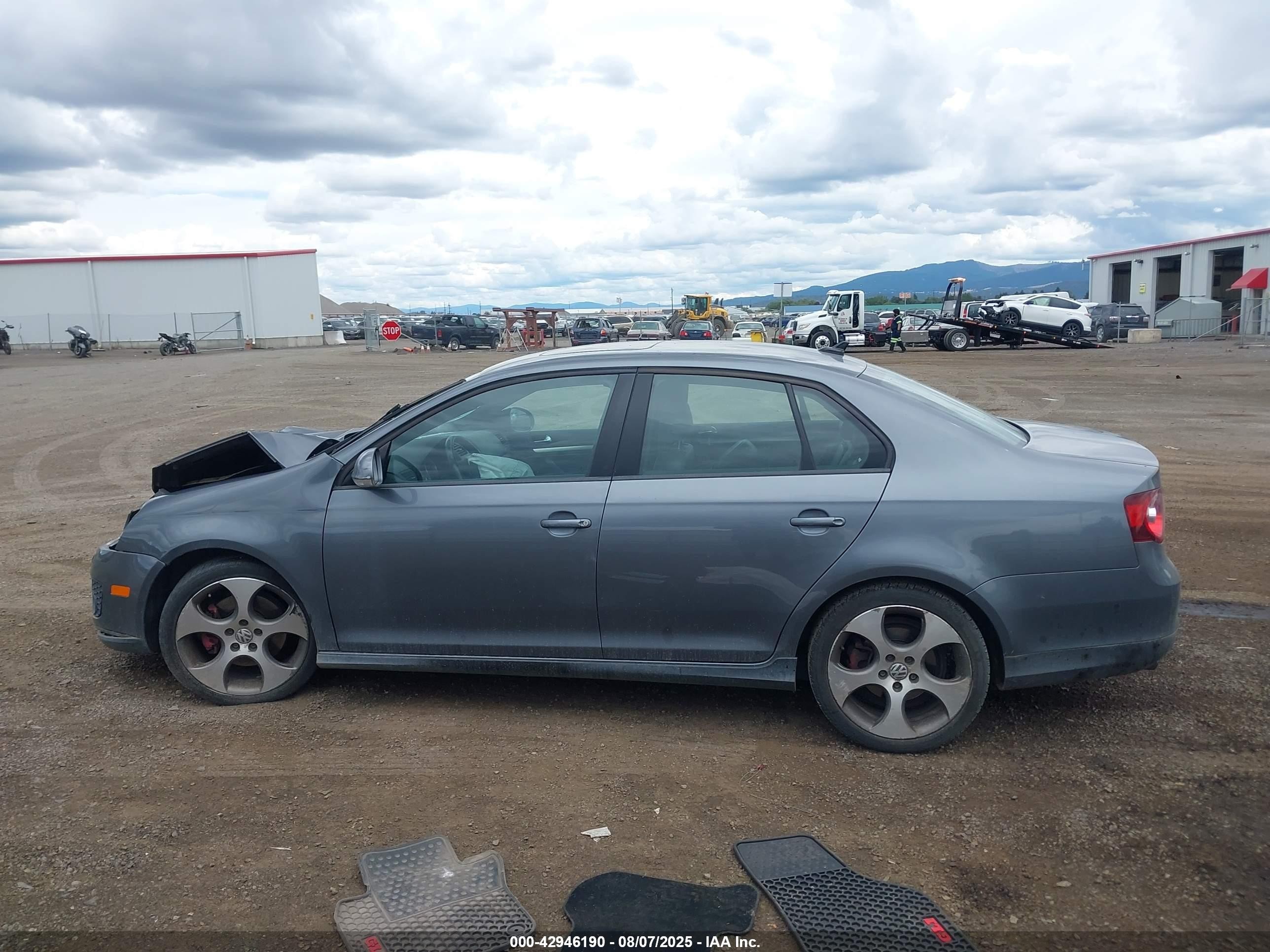 2009 Volkswagen Gli   Gray vin: 3VWFA71K29M131499