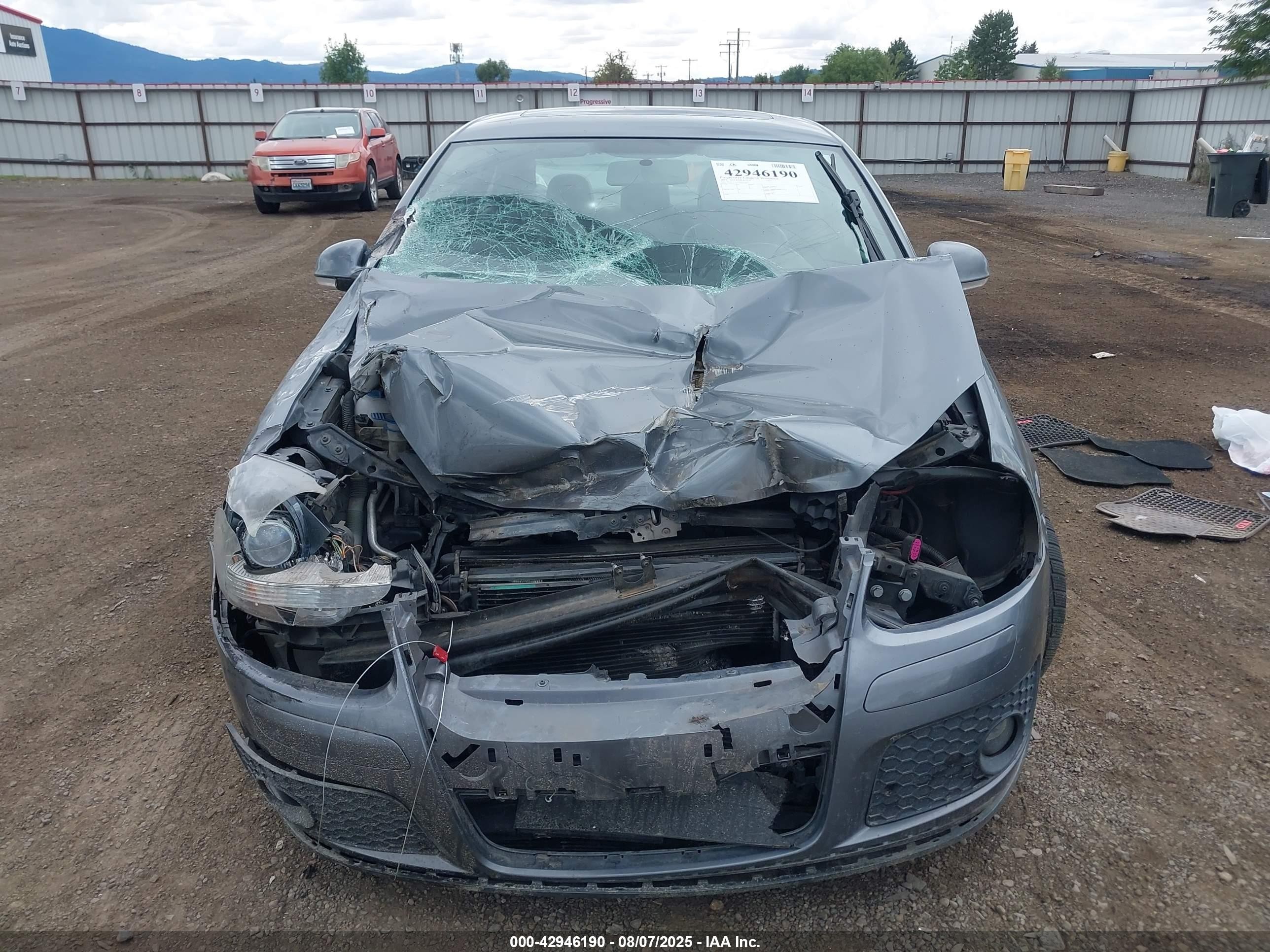 2009 Volkswagen Gli   Gray vin: 3VWFA71K29M131499