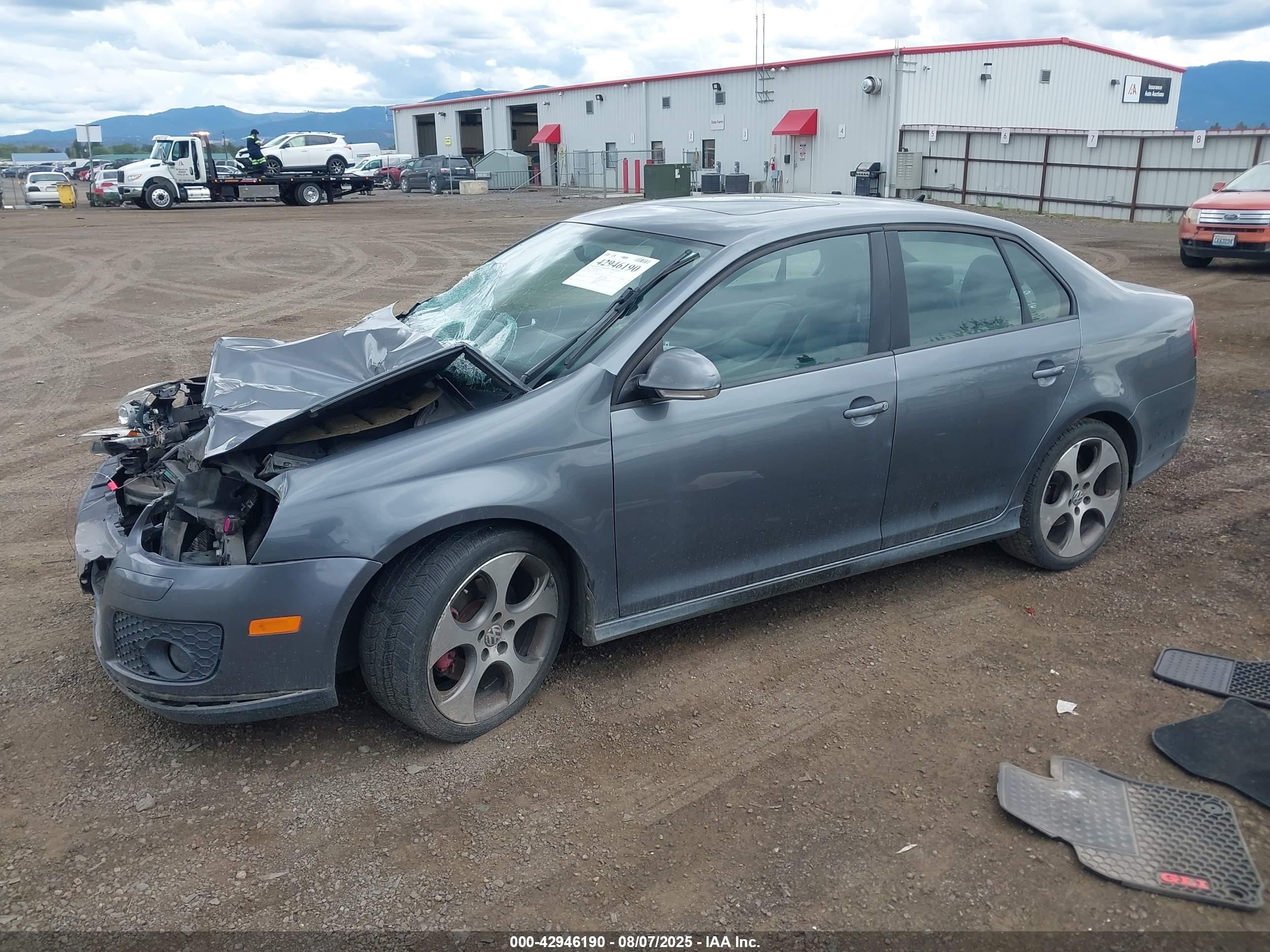 2009 Volkswagen Gli   Gray vin: 3VWFA71K29M131499