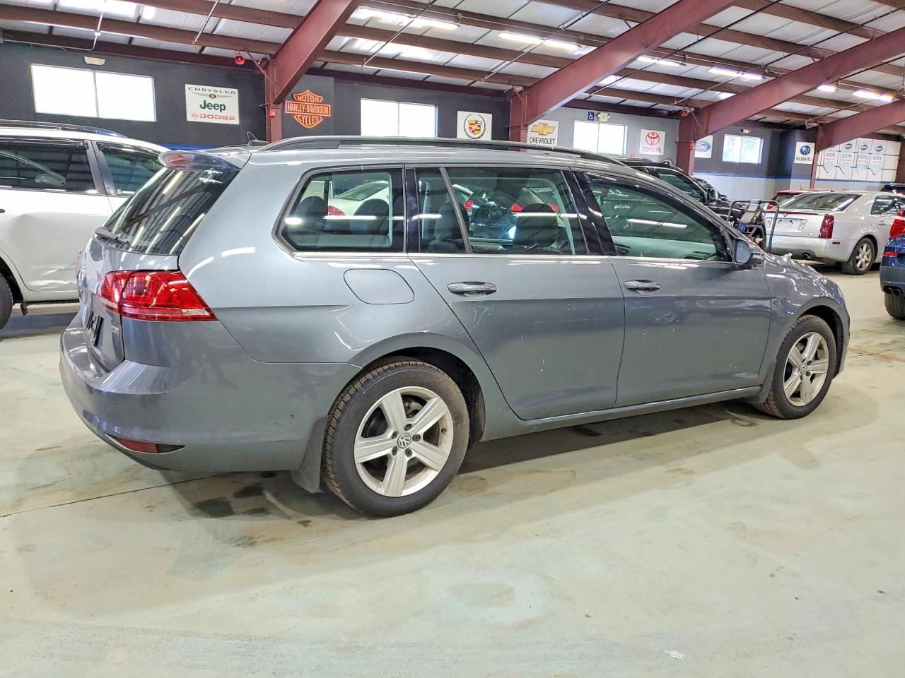 2015 Volkswagen Golf Sportwagen Tdi S Gray vin: 3VWFA7AU0FM513737