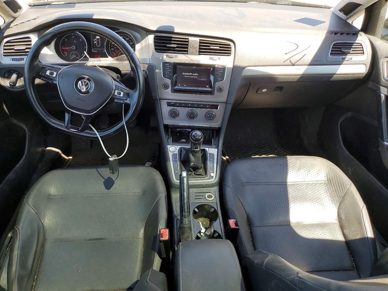 2015 Volkswagen Golf Sportwagen Tdi S Black vin: 3VWFA7AU1FM508790