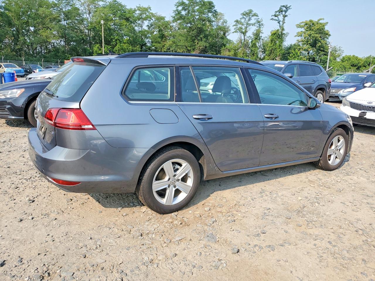 2015 Volkswagen Golf Sportwagen Tdi S Gray vin: 3VWFA7AUXFM519934