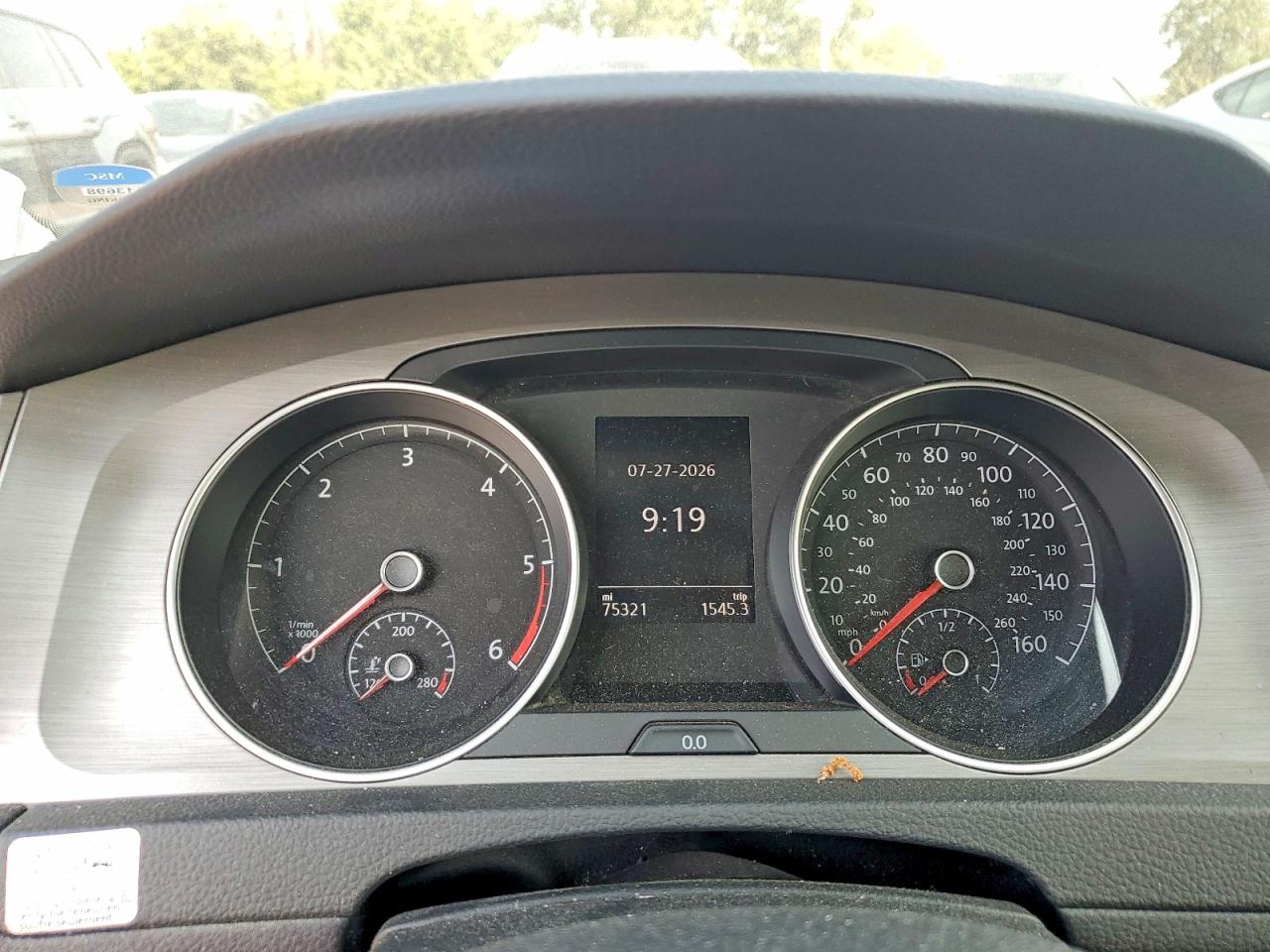 2015 Volkswagen Golf Sportwagen Tdi S Gray vin: 3VWFA7AUXFM519934