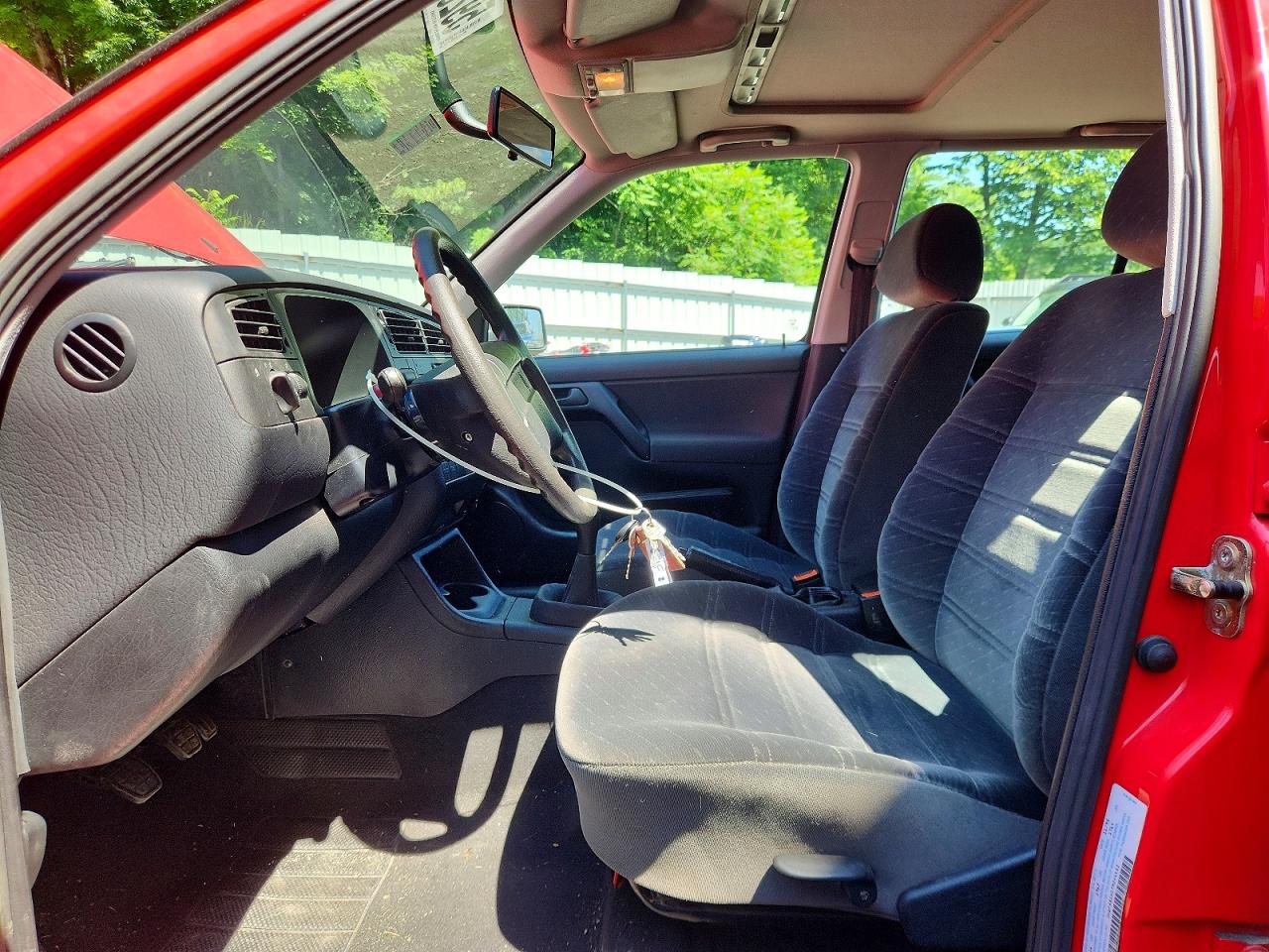 1996 Volkswagen Golf Gl Red vin: 3VWFA81H1TM044453