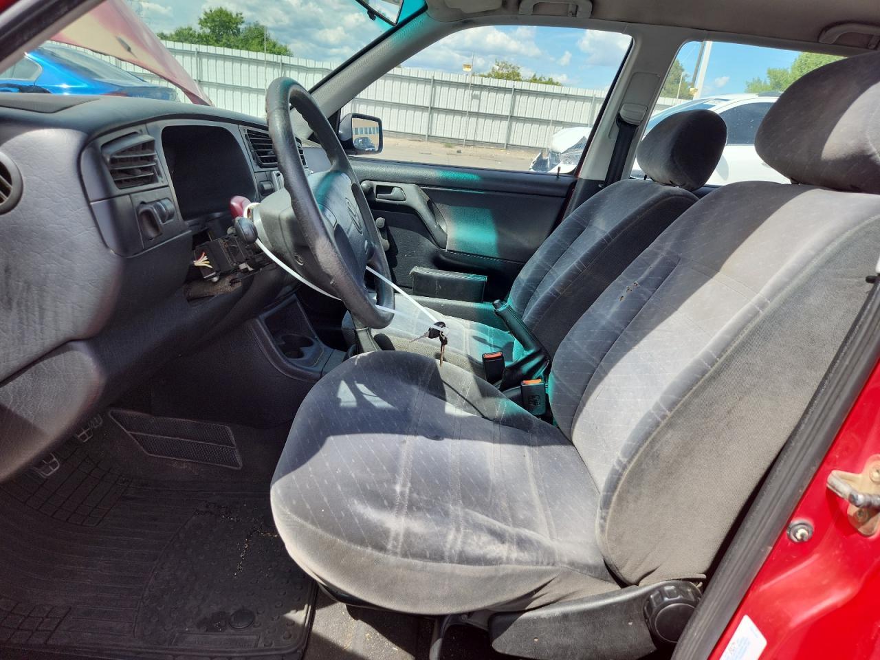1996 Volkswagen Golf Gl Red vin: 3VWFA81H3TM101400