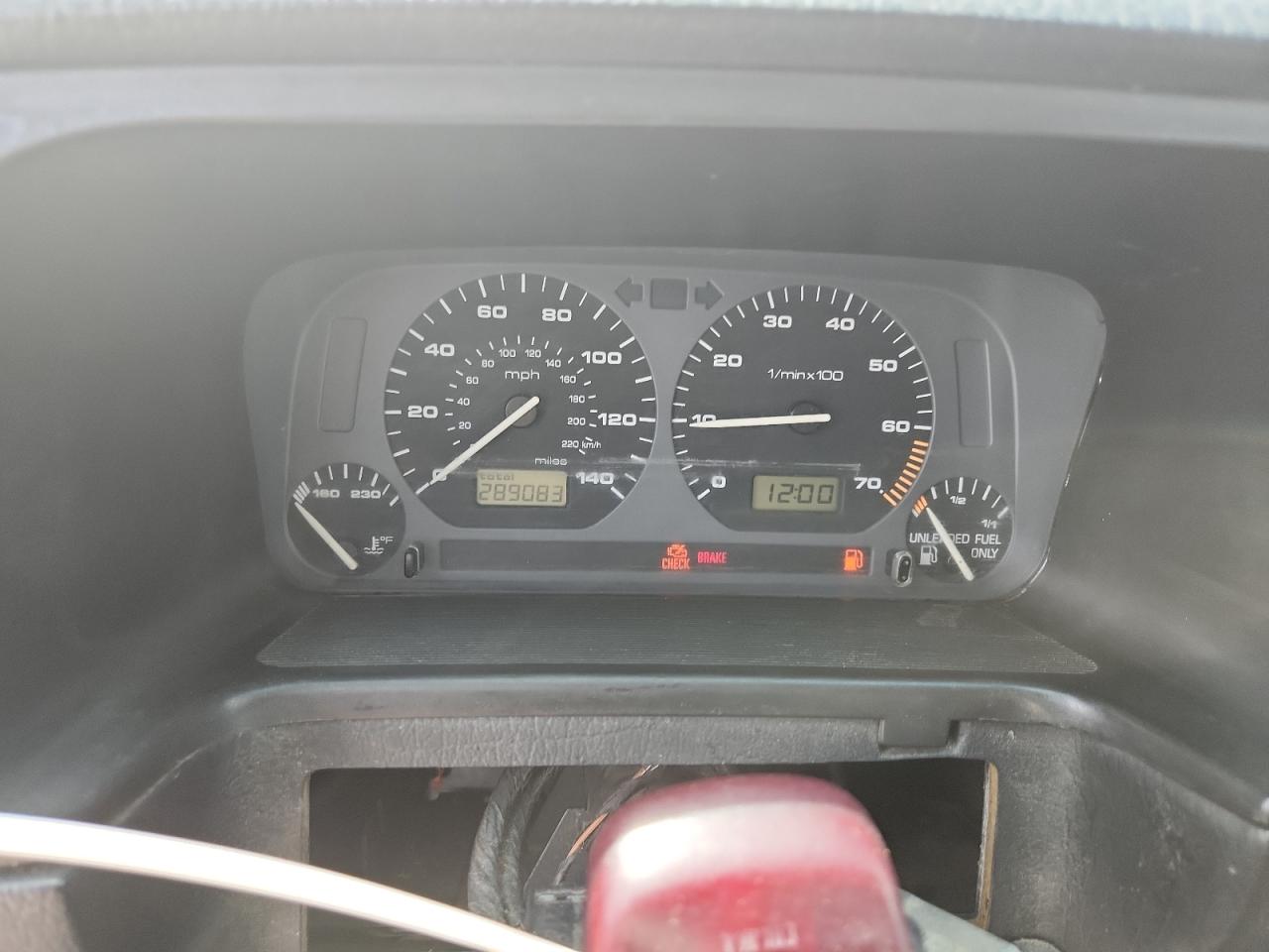 1996 Volkswagen Golf Gl Red vin: 3VWFA81H3TM101400