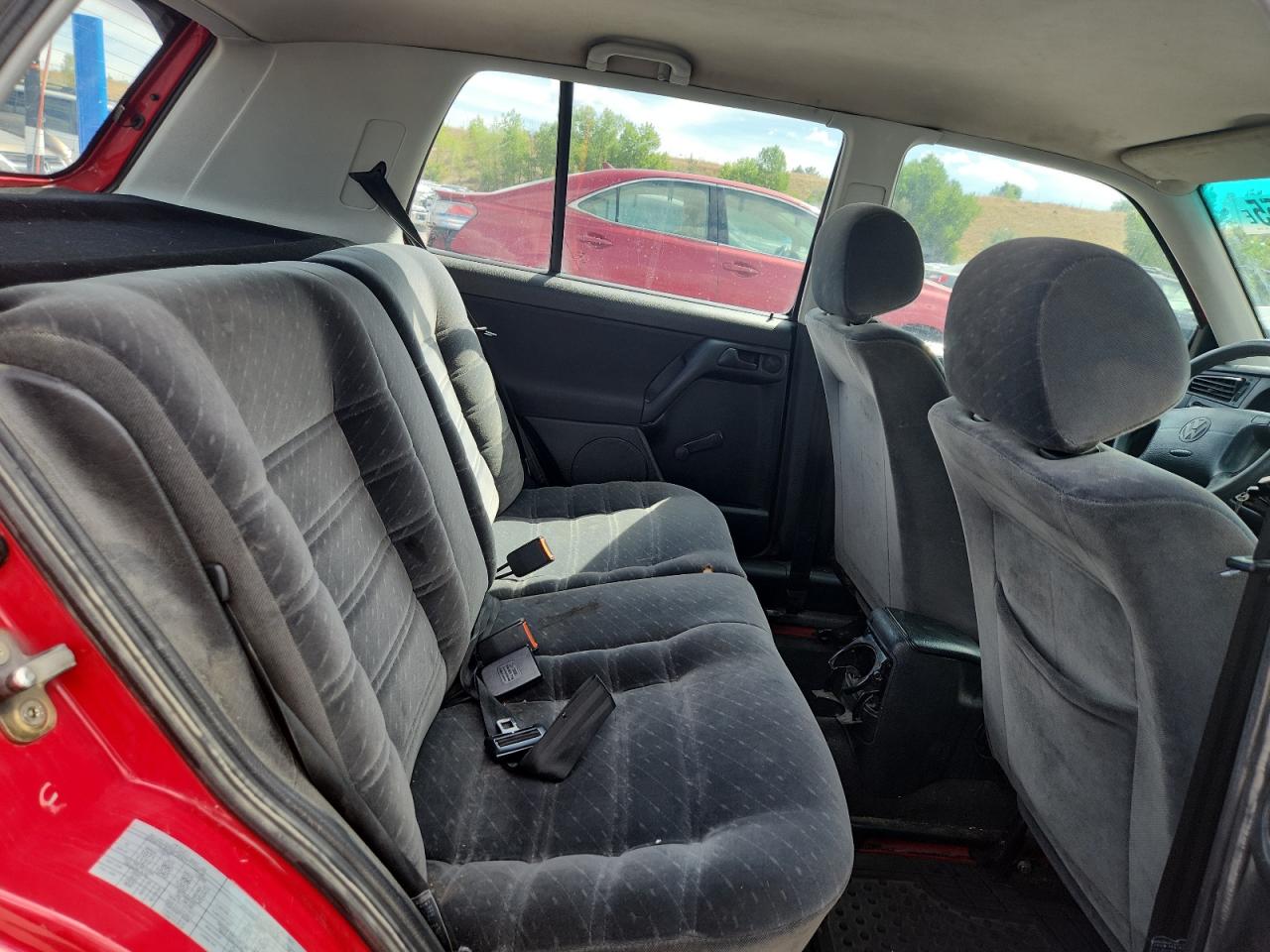 1996 Volkswagen Golf Gl Red vin: 3VWFA81H3TM101400
