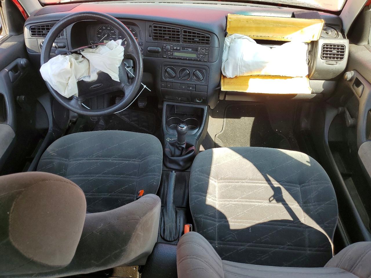 1998 Volkswagen Golf Gl Красный vin: 3VWFA81H6WM219087