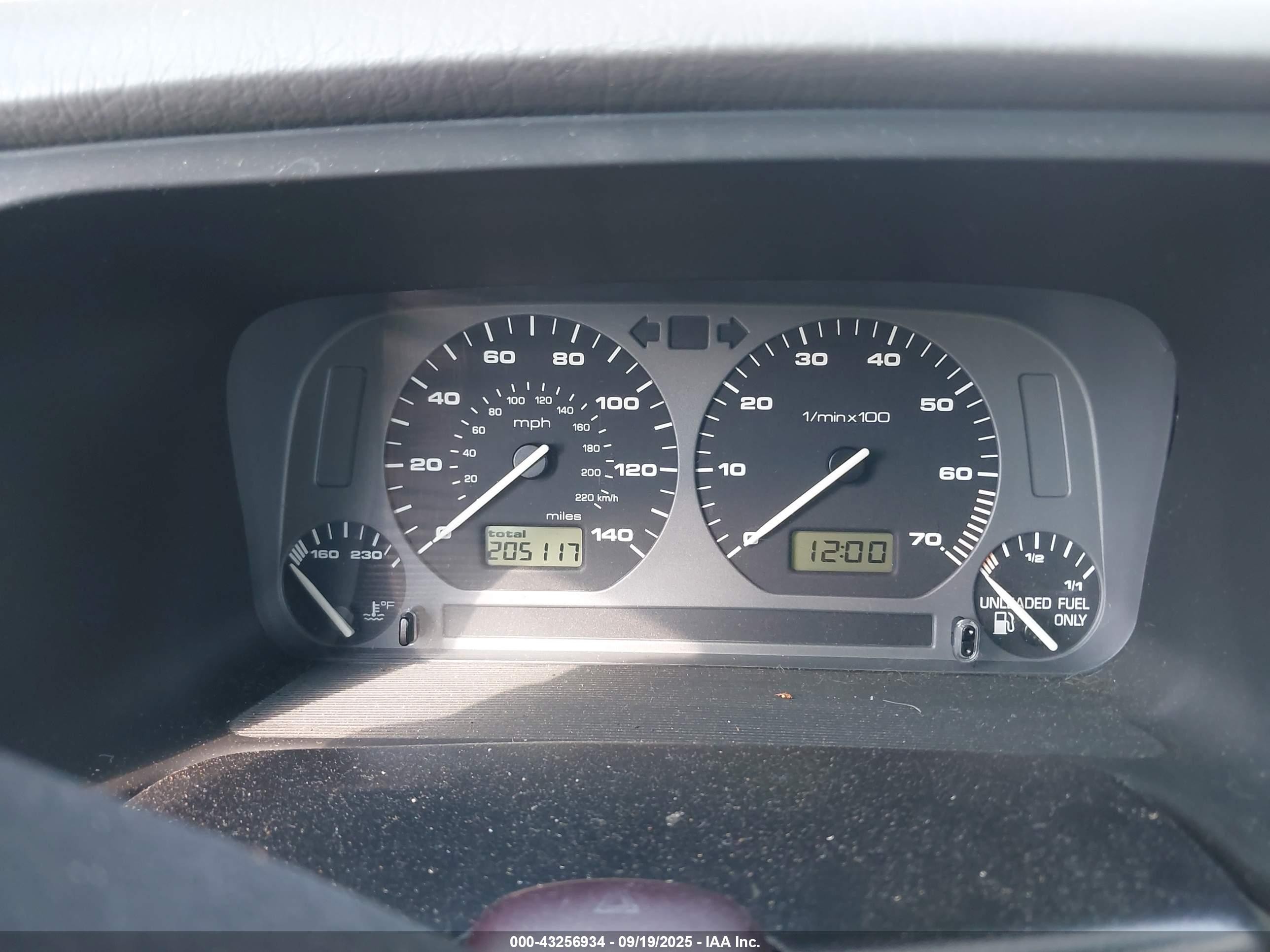 1997 Volkswagen Golf Gl Green vin: 3VWFA81H8VM009069