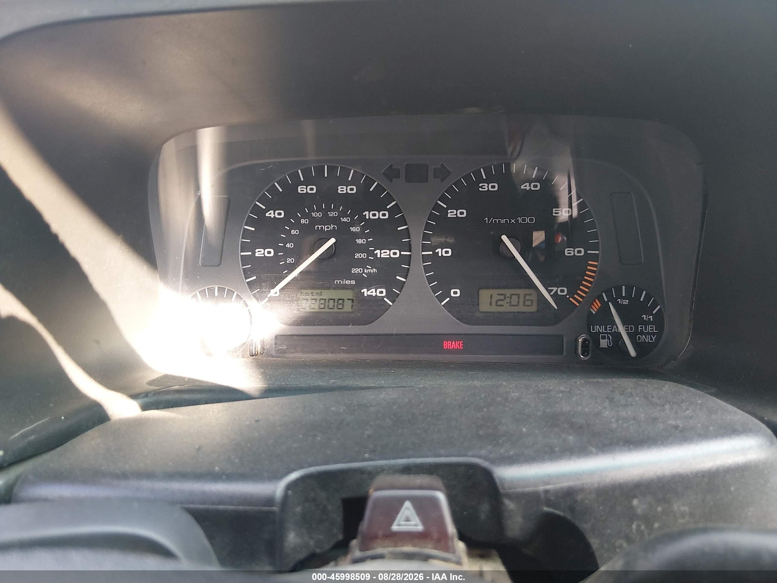 1998 Volkswagen Golf Gl Black vin: 3VWFA81HXWM231470
