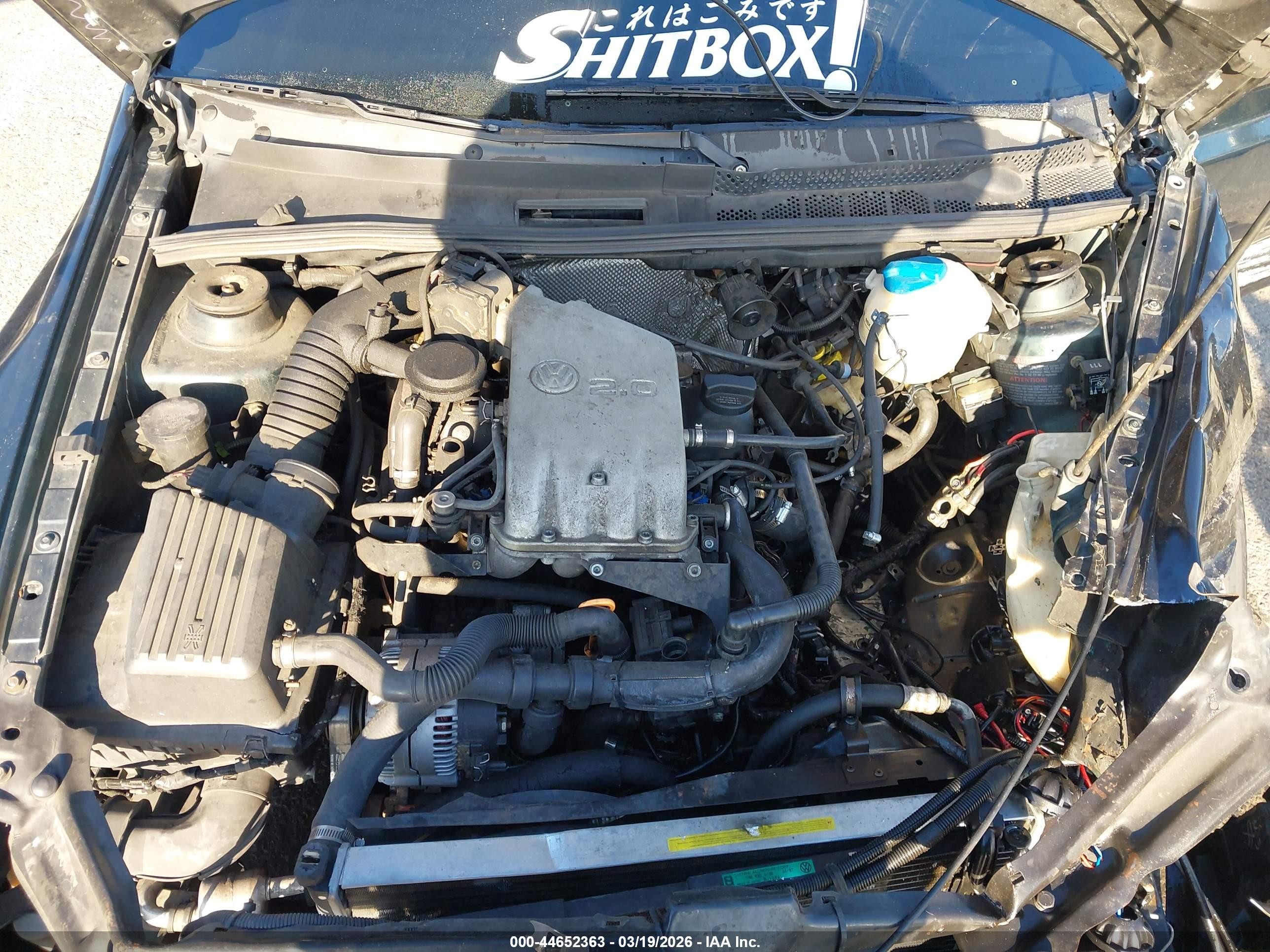 1998 Volkswagen Golf Gl Green vin: 3VWFB81H5WM200690