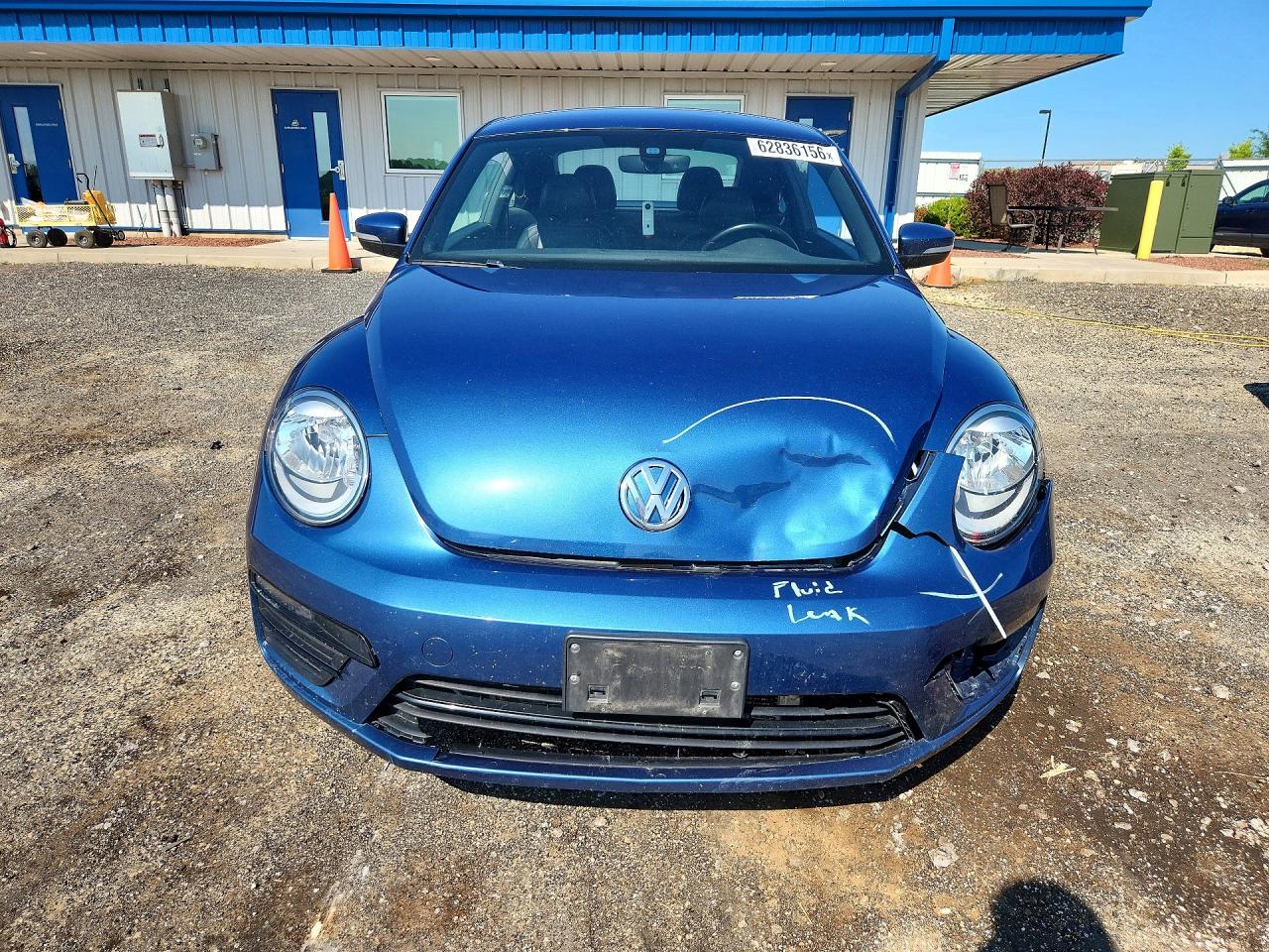 2018 Volkswagen Beetle S Blue vin: 3VWFD7AT1JM727739