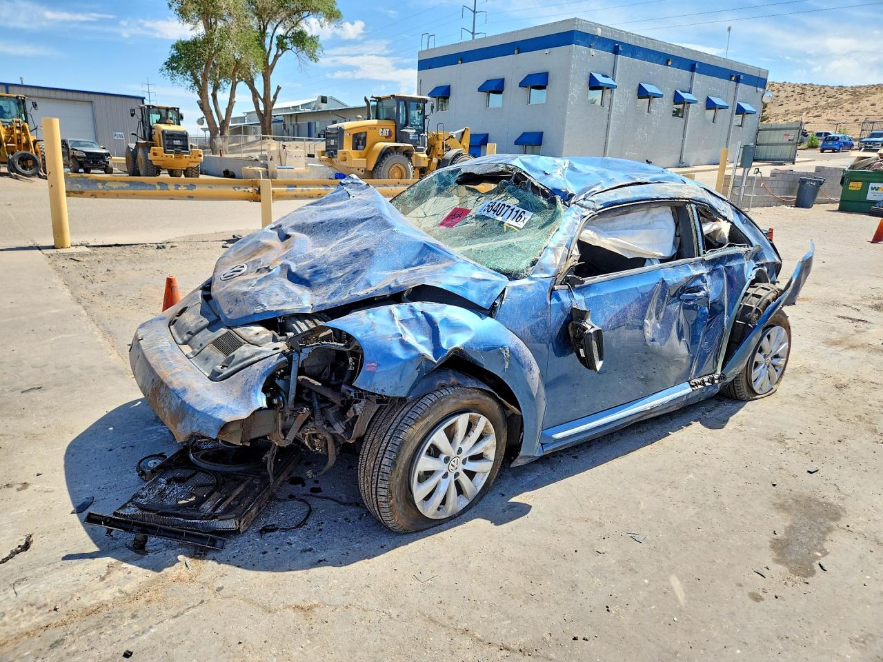 2019 Volkswagen Beetle S Синий vin: 3VWFD7AT7KM708968
