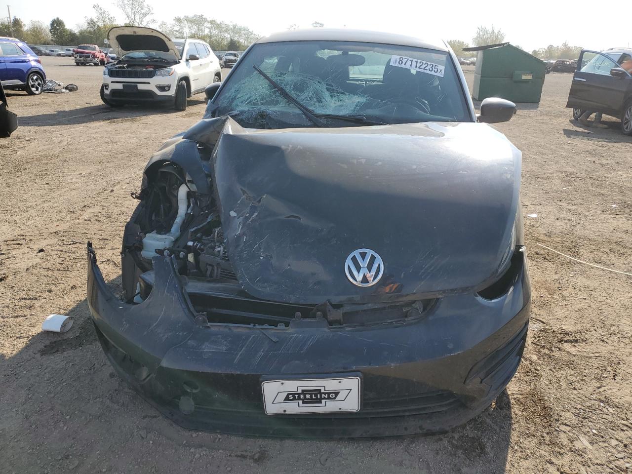 2018 Volkswagen Beetle S Black vin: 3VWFD7AT9JM709506