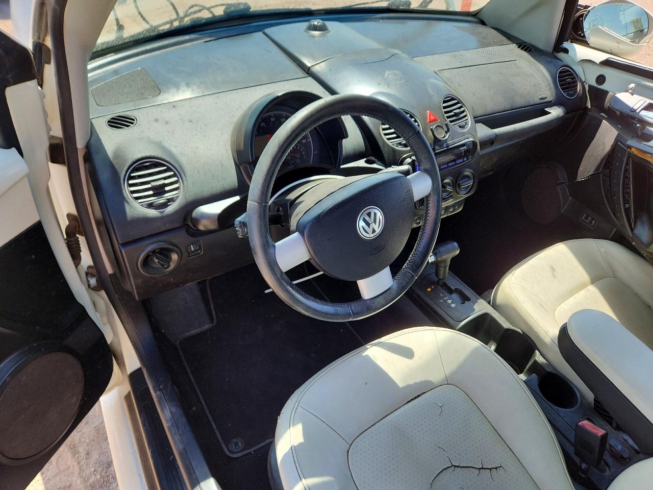 2007 Volkswagen New Beetle Triple White White vin: 3VWFF31Y07M416777