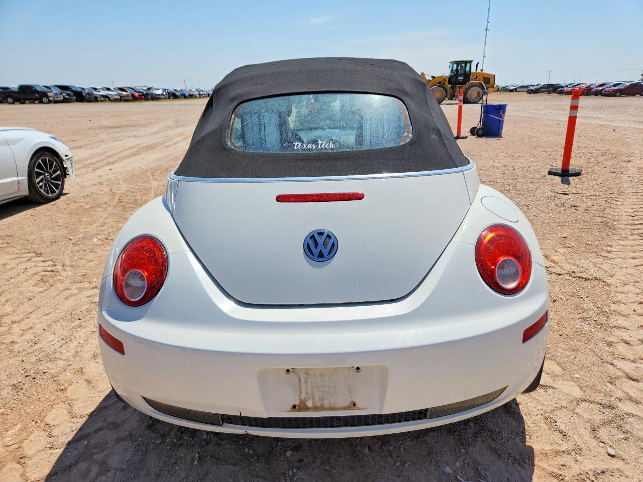 2007 Volkswagen New Beetle Triple White White vin: 3VWFF31Y07M416777