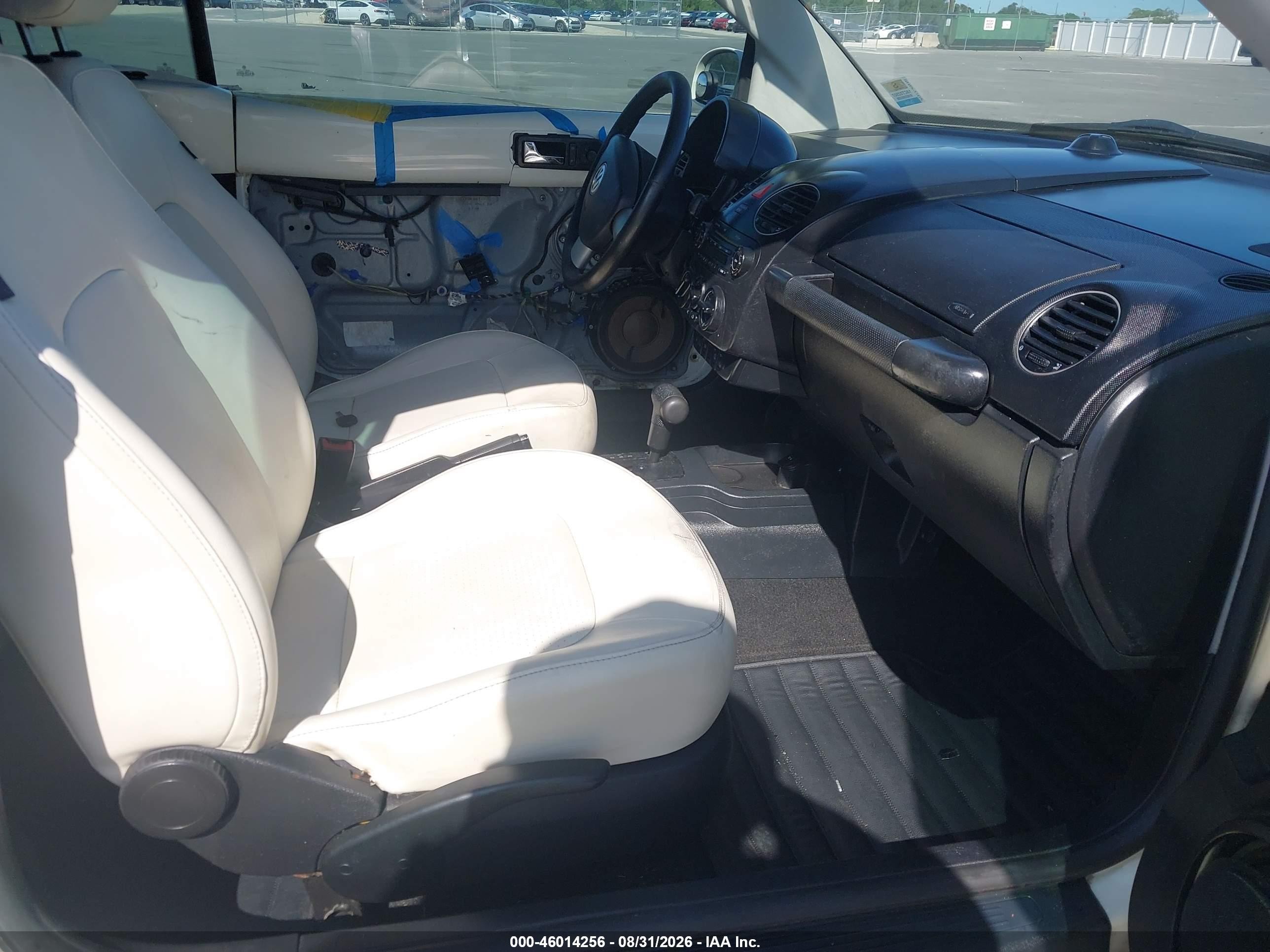 2007 Volkswagen New Beetle Triple White White vin: 3VWFF31Y87M421872