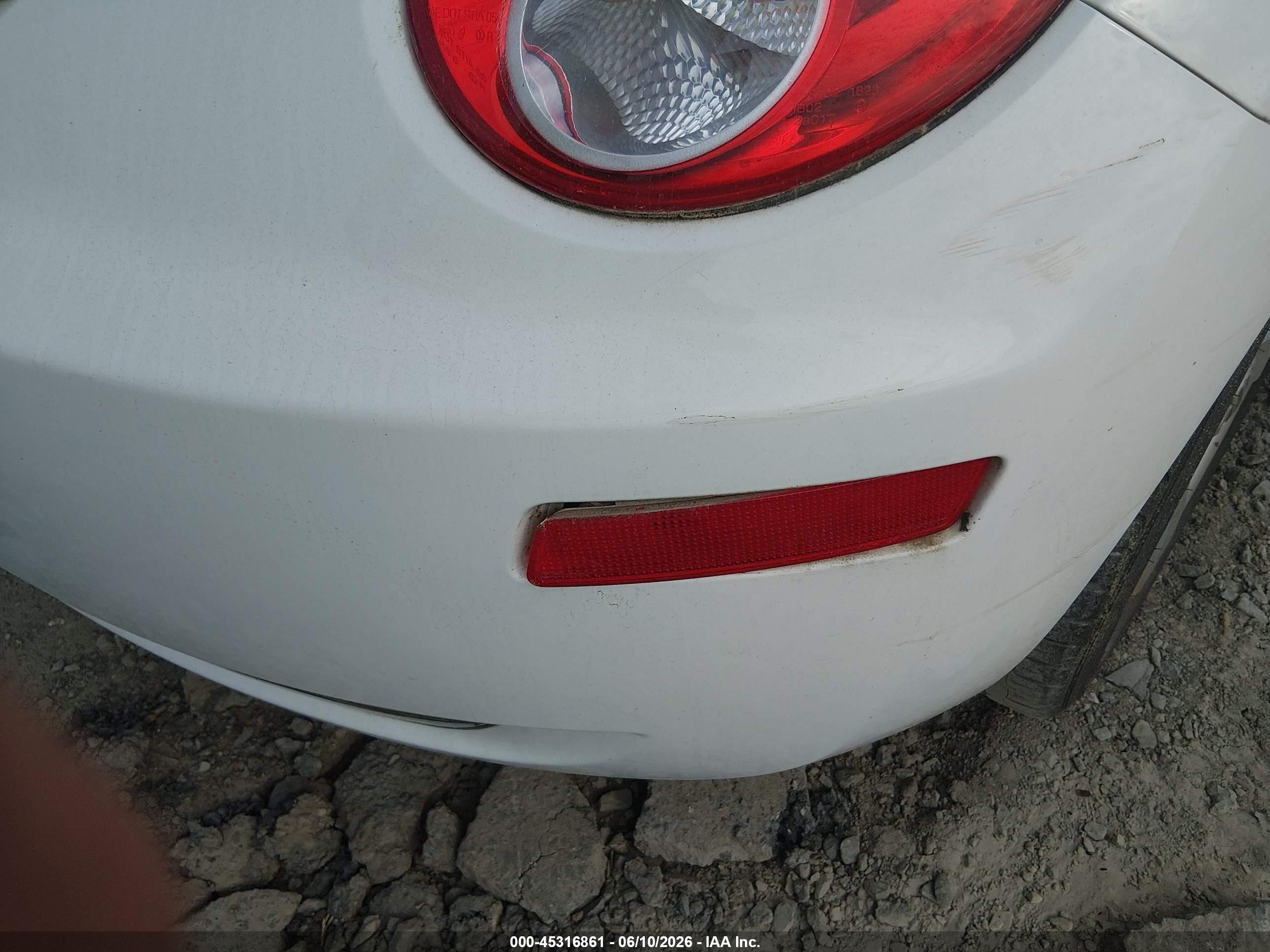 2007 Volkswagen New Beetle Triple White White vin: 3VWFF31Y97M419662