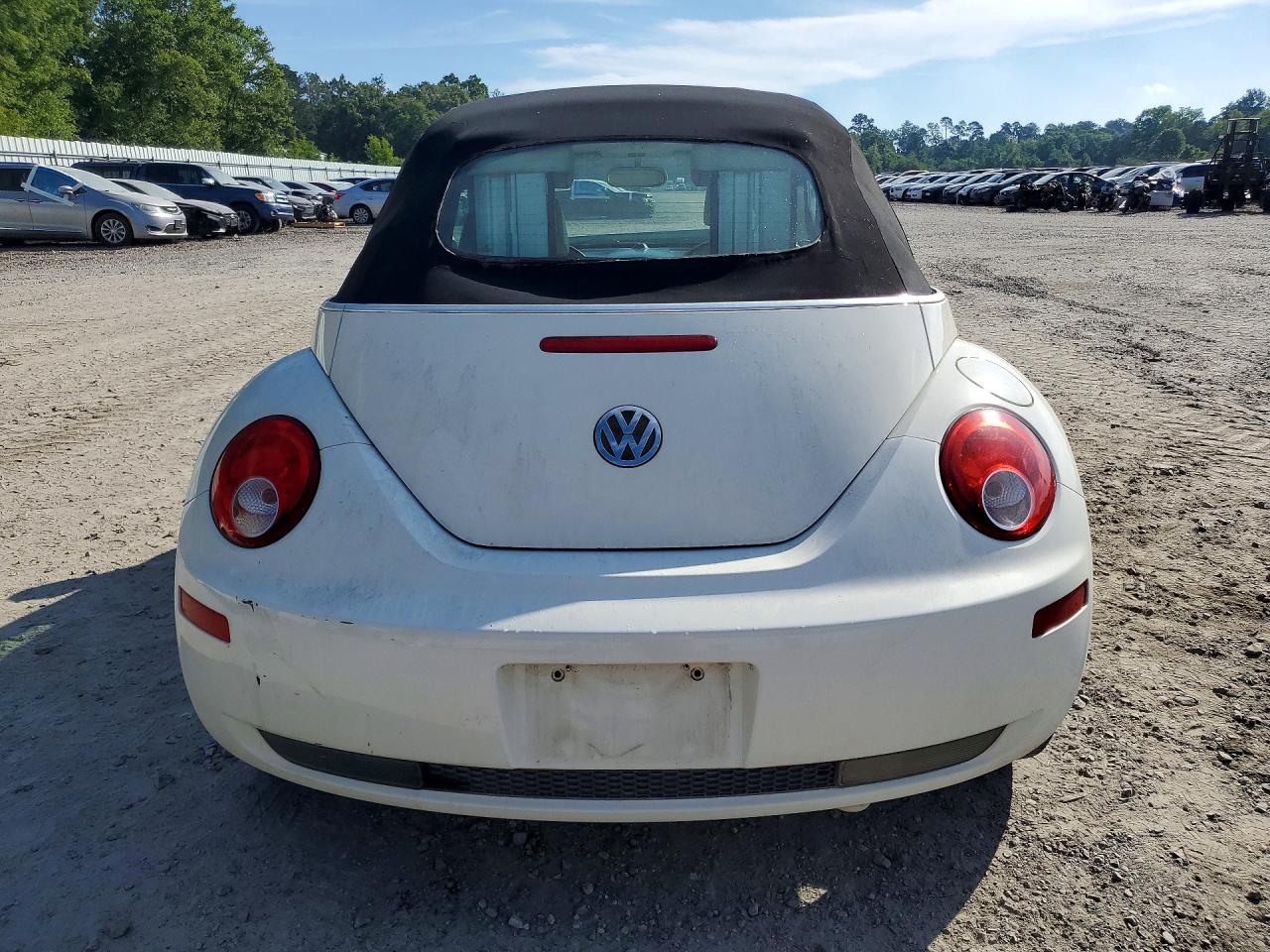2007 Volkswagen New Beetle Triple White Белый vin: 3VWFF31YX7M419511