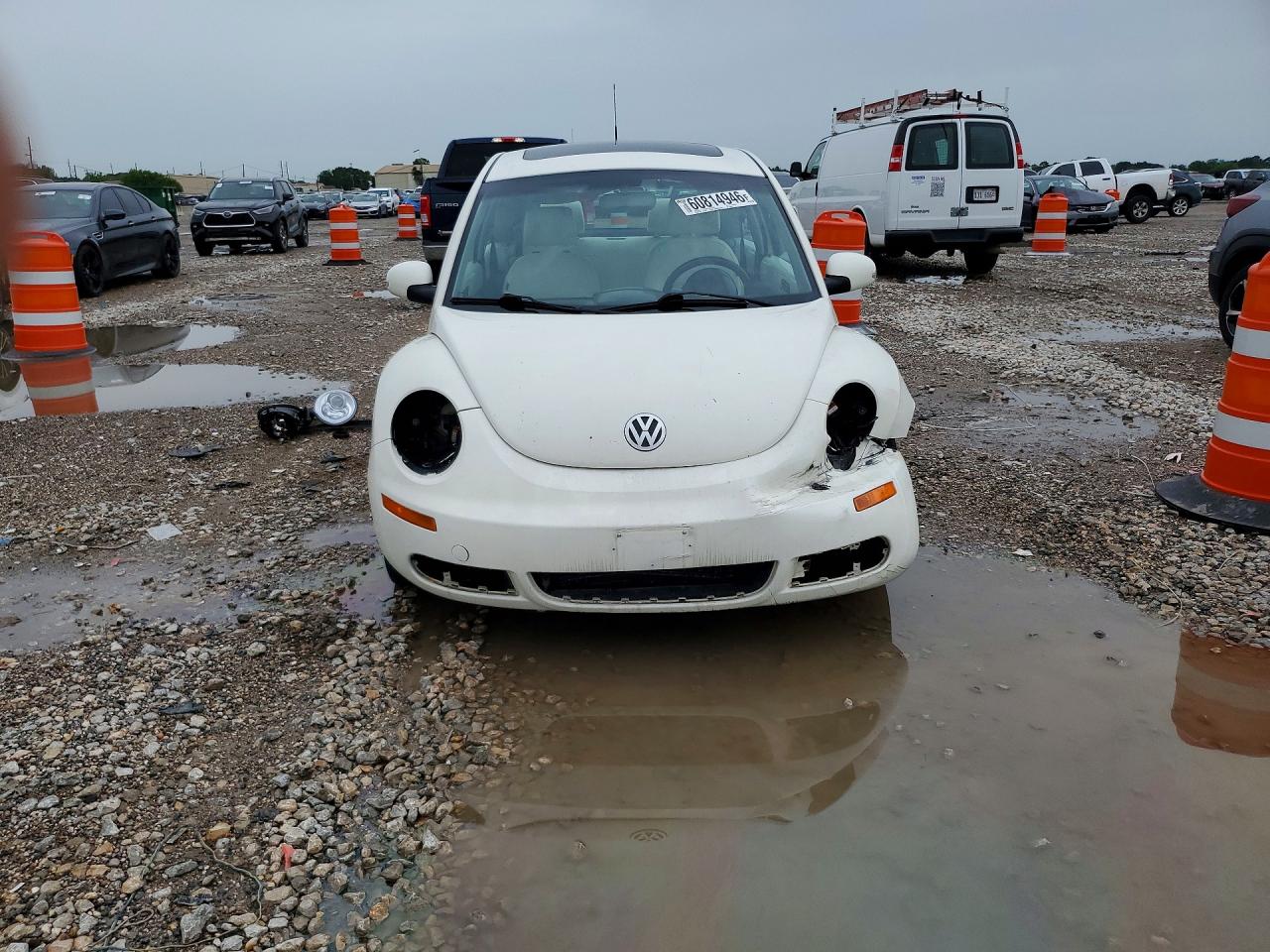 2008 Volkswagen New Beetle Triple White Белый vin: 3VWFG31C98M510692