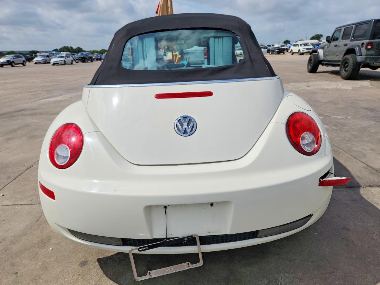 2007 Volkswagen New Beetle Triple White Белый vin: 3VWFG31Y97M423420