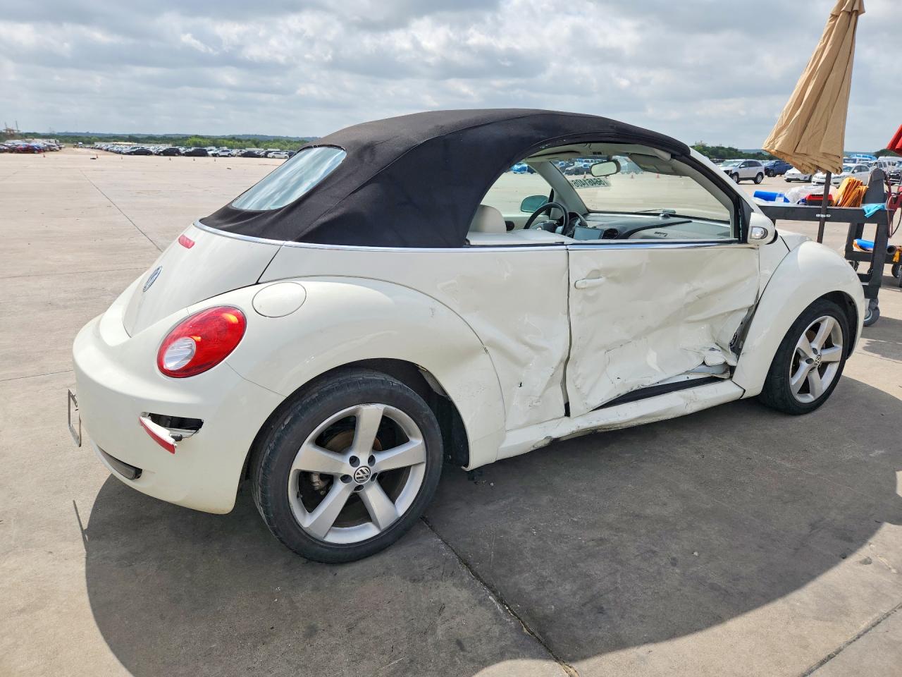 2007 Volkswagen New Beetle Triple White Белый vin: 3VWFG31Y97M423420
