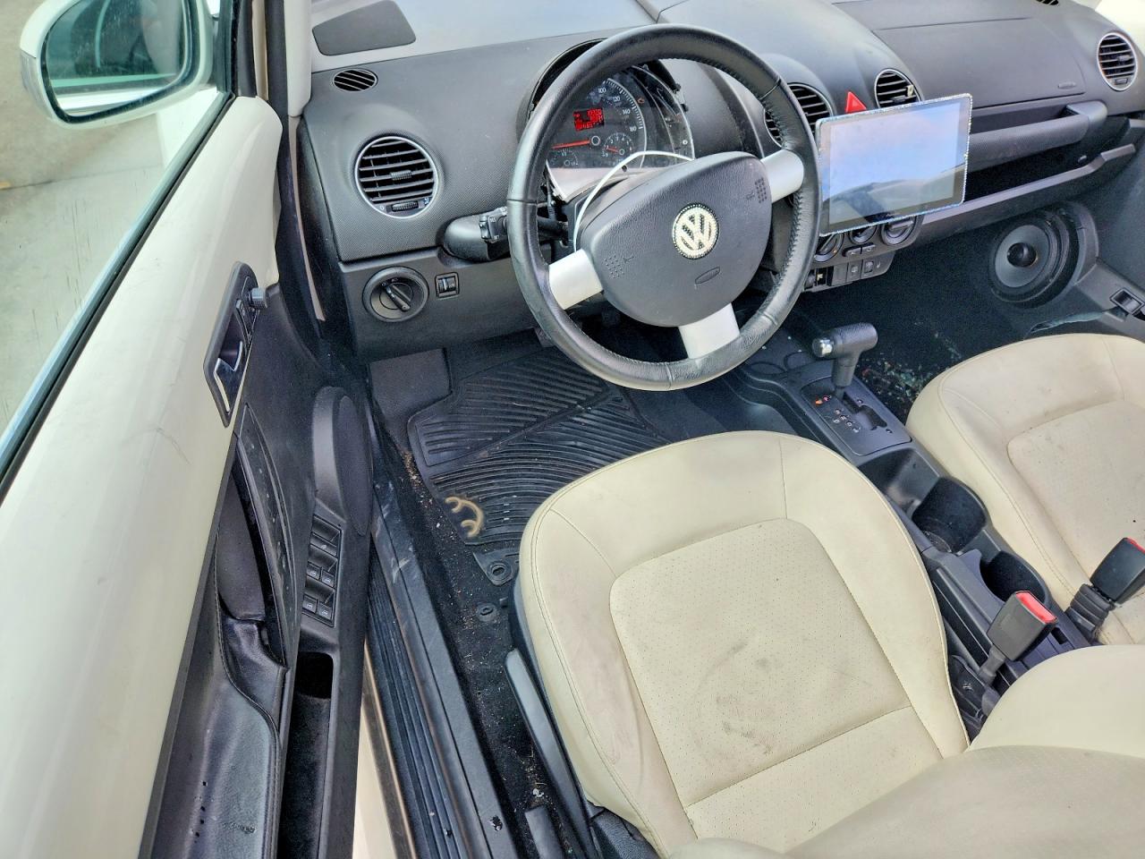 2007 Volkswagen New Beetle Triple White Белый vin: 3VWFG31Y97M423420
