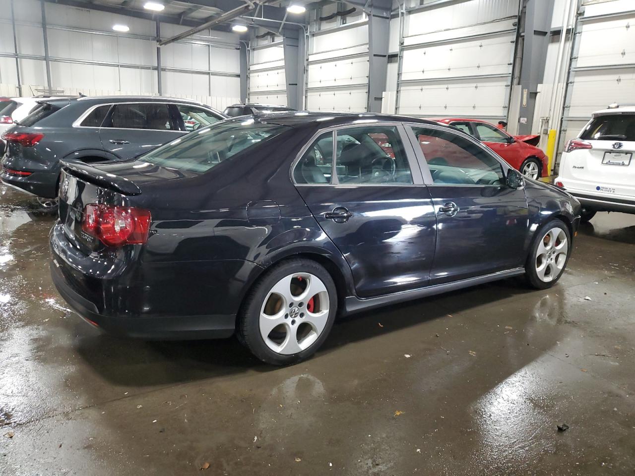 2008 Volkswagen Gli Autobahn Black vin: 3VWFJ71K28M021843