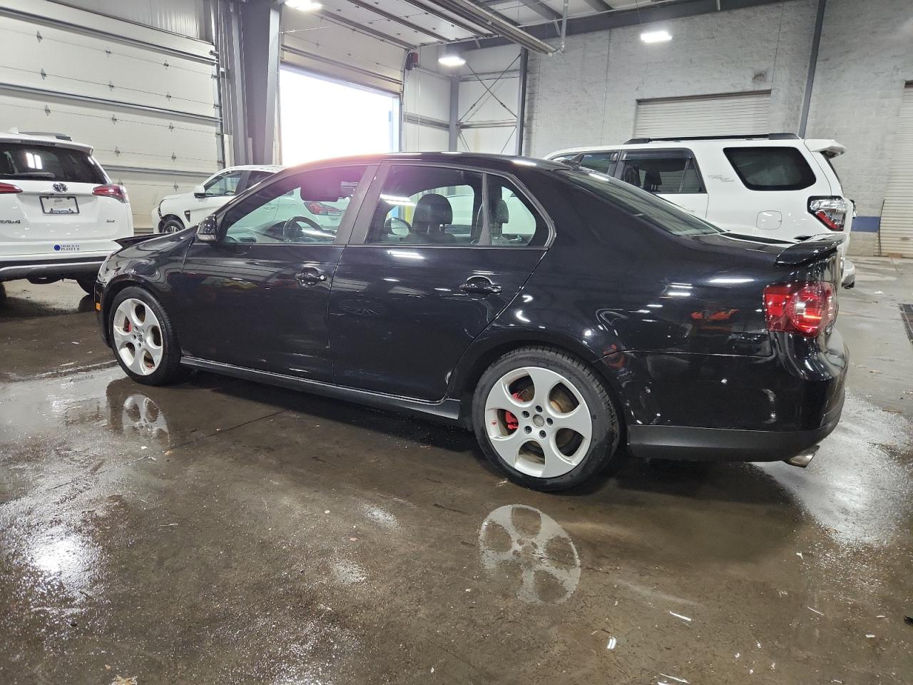 2008 Volkswagen Gli Autobahn Black vin: 3VWFJ71K28M021843
